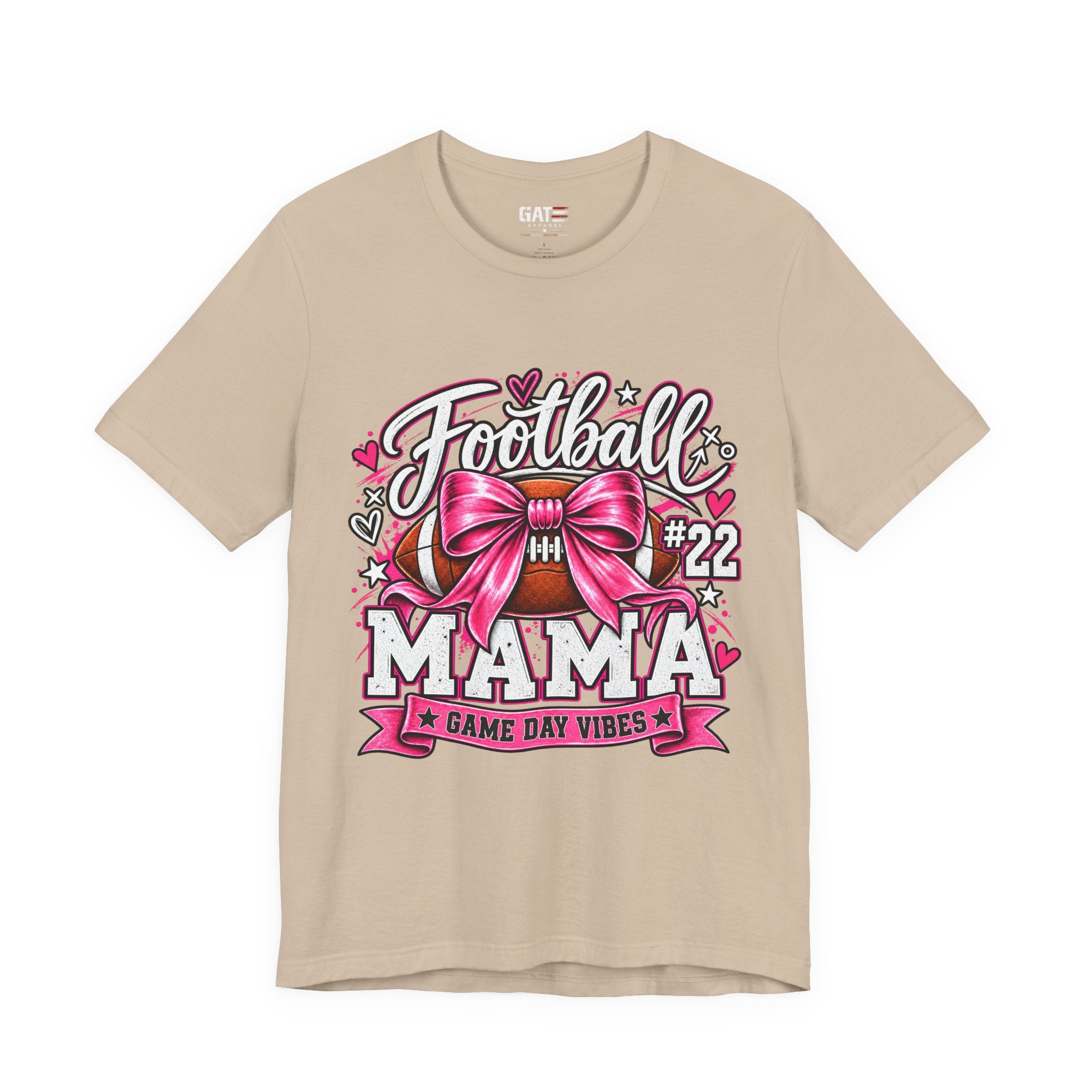 Football Mom Personalized Shirt Custom Player Name Number Player Game Day Tee