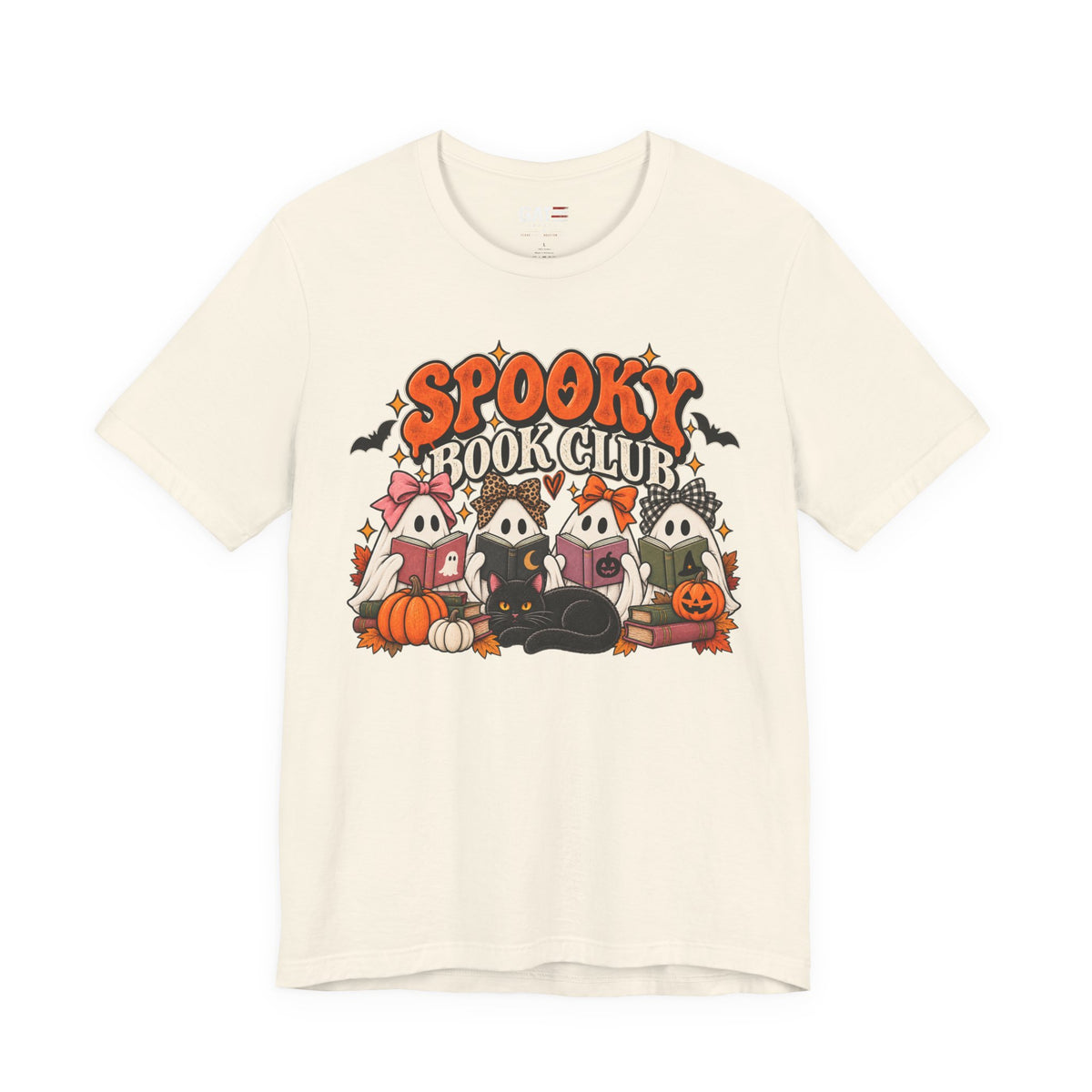 Spooky Book Club Halloween Shirt | Ghost Reading Tee