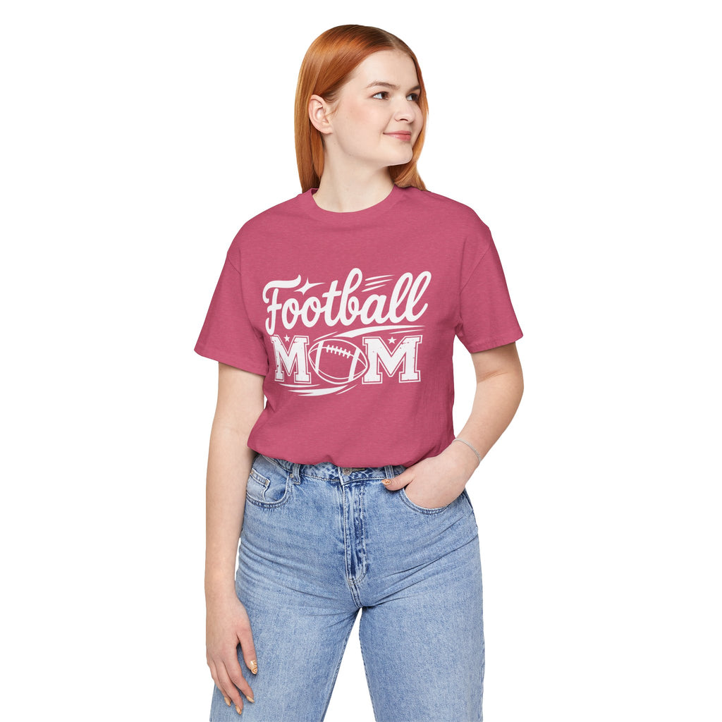 Football Mom Personalized Shirt Custom Player Name Number Game Day Tee