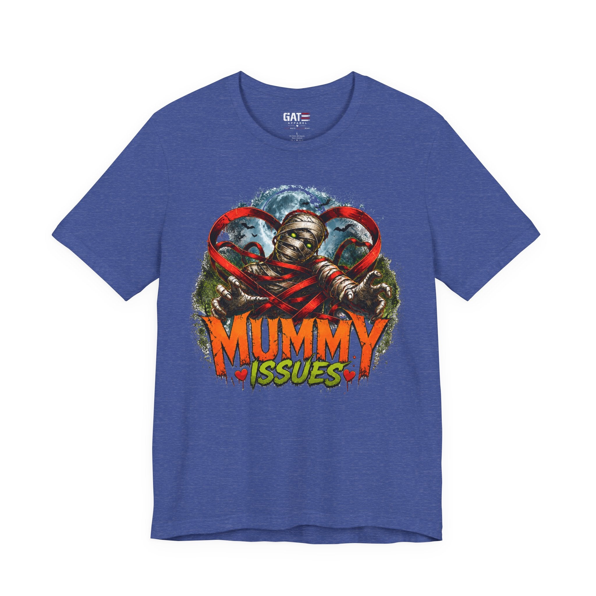 Mummy Issues T-Shirt - Funny Retro Halloween Mummy Graphic Tee