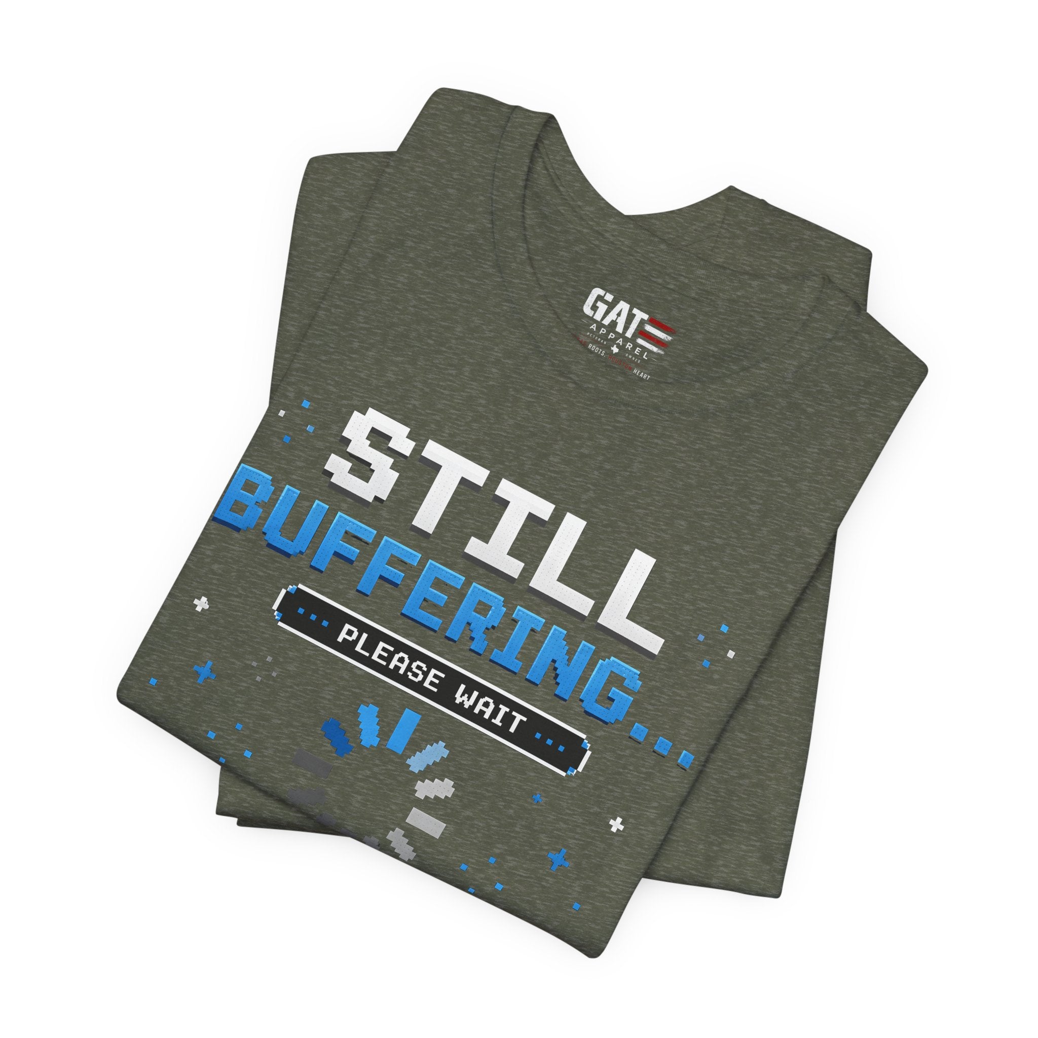 Funny Gamer Shirt, Buffering Shirt, Retro Gaming Tee, Gamer Gift, Video Game Shirt, Loading Screen Humor, Nerd T Shirt