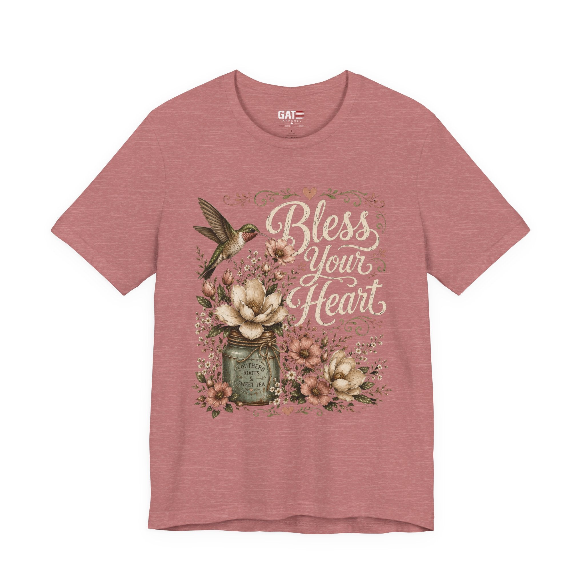 Funny Southern Shirt, Bless Your Heart Tee, Southern Humor Graphic Tee, Magnolia Floral Shirt, Country Girl Gift, Farmhouse Style Tee