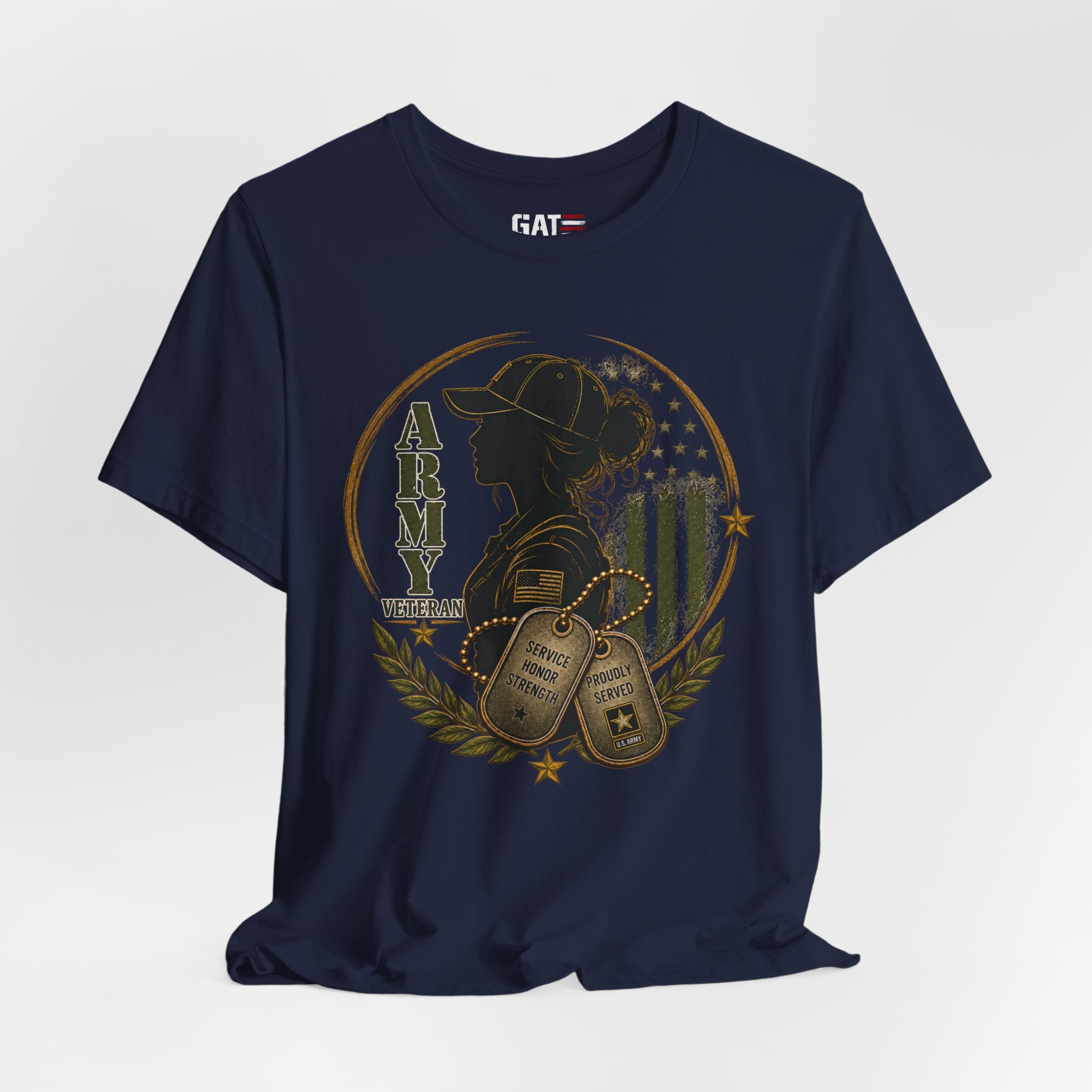 Female Vet Army Veteran Women’s Tee