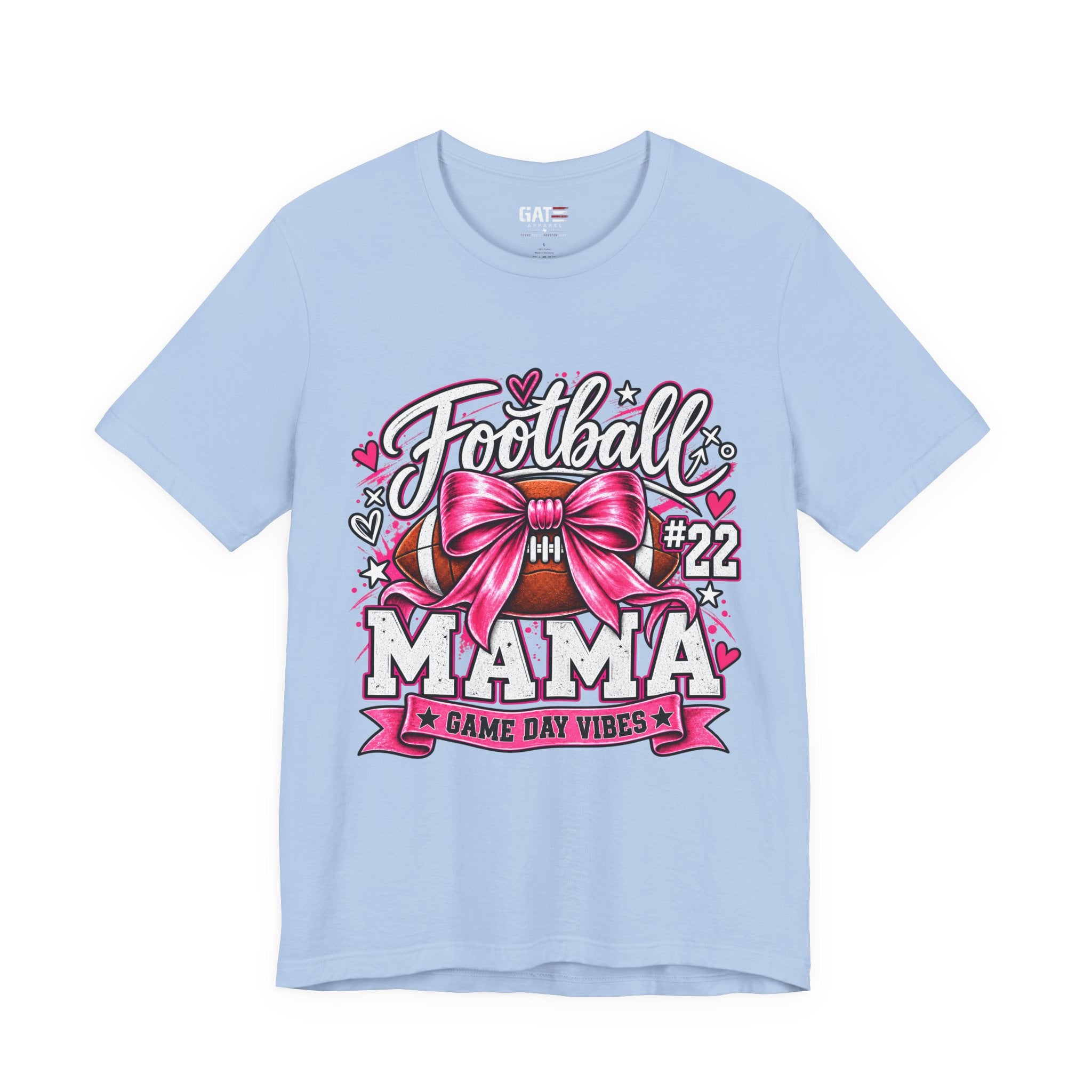 Football Mom Personalized Shirt Custom Player Name Number Player Game Day Tee