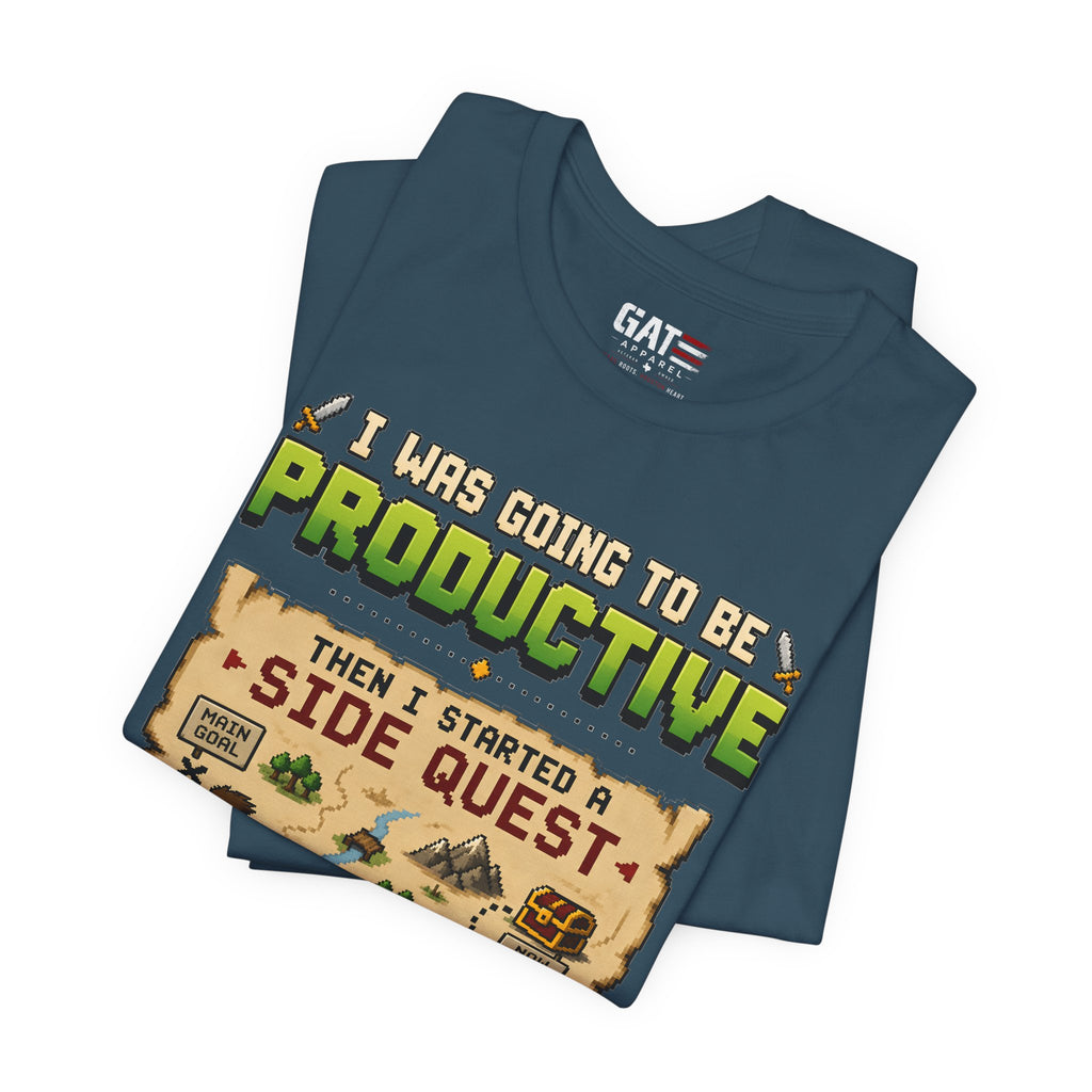 Side Quest Shirt | Retro Gaming Tee