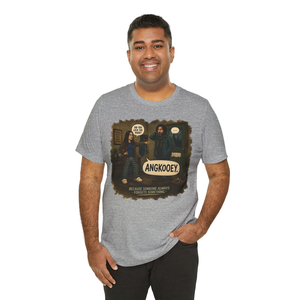 Angkooey Vintage Movie Quote T‑Shirt — Funny Horror Comedy Tee