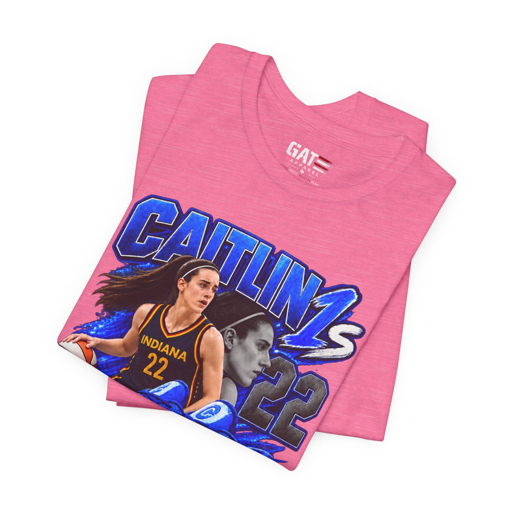 Caitlin Clark Caitlin 1s Racer Blue Classic Sneaker Shirt