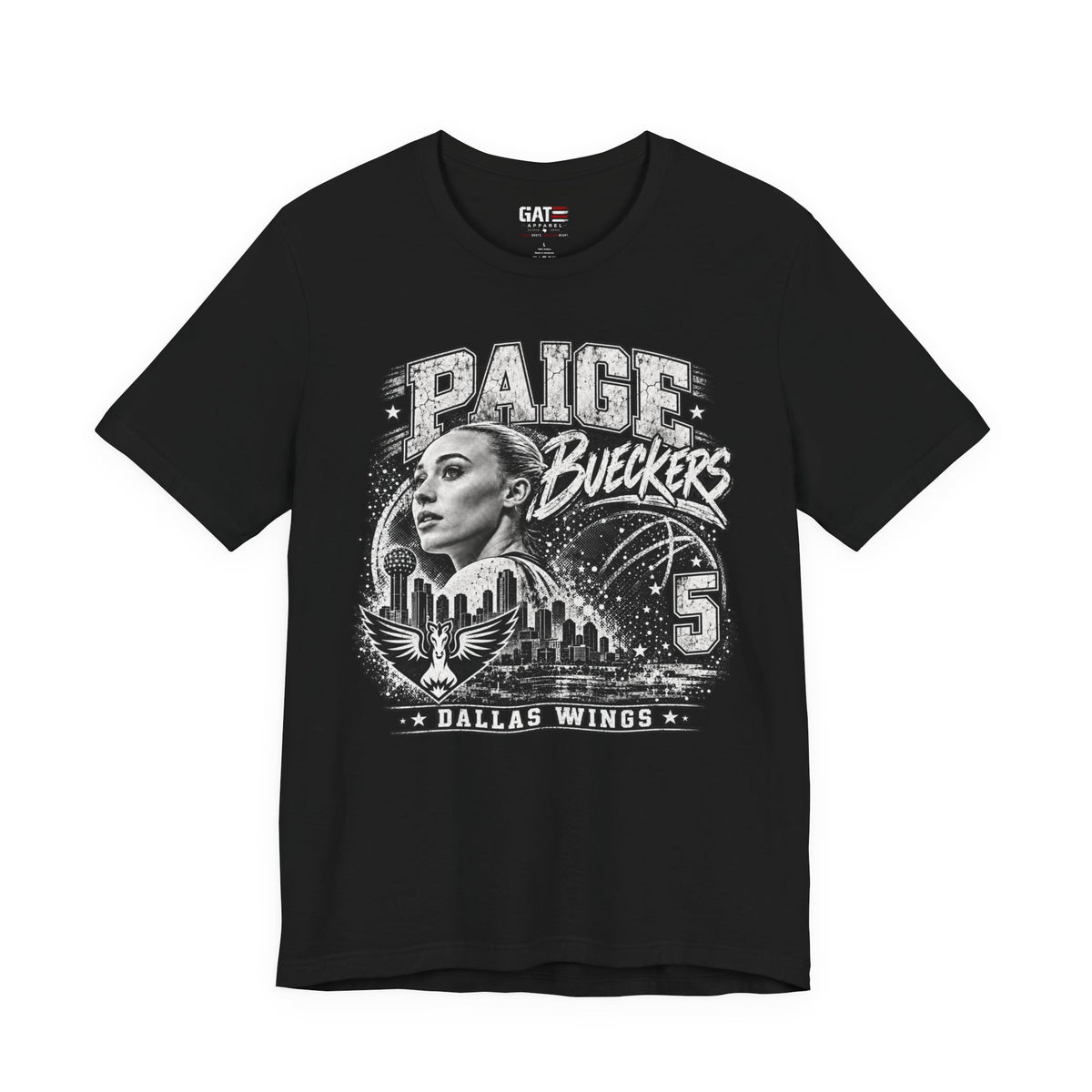 Paige Bueckers vintage basketball portrait T-shirt