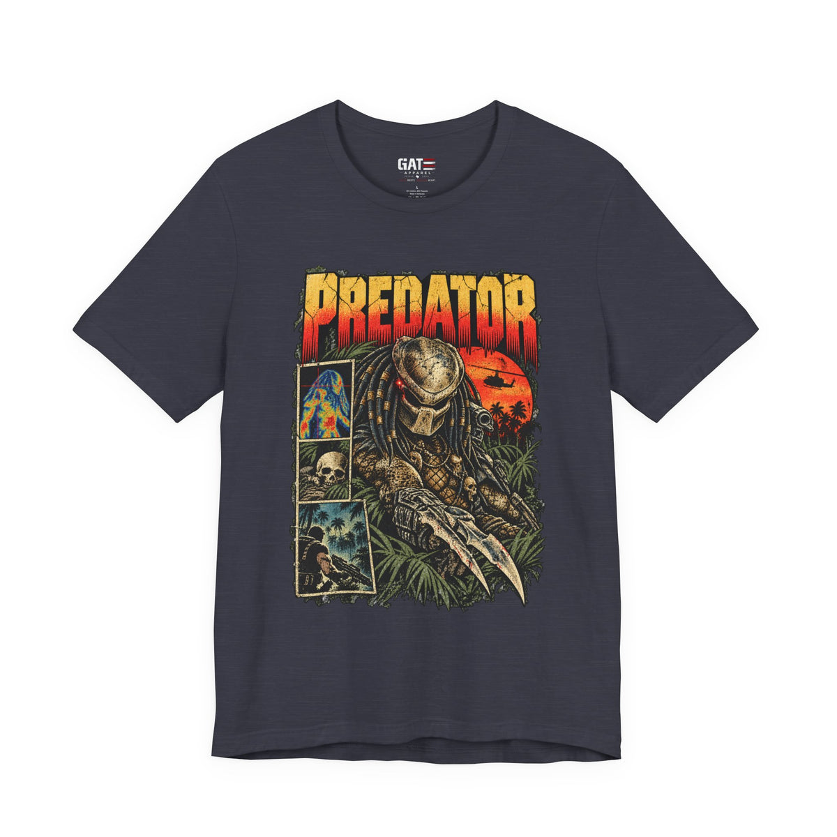 Predator Movie Shirt | Retro Sci-Fi Horror Graphic Tee