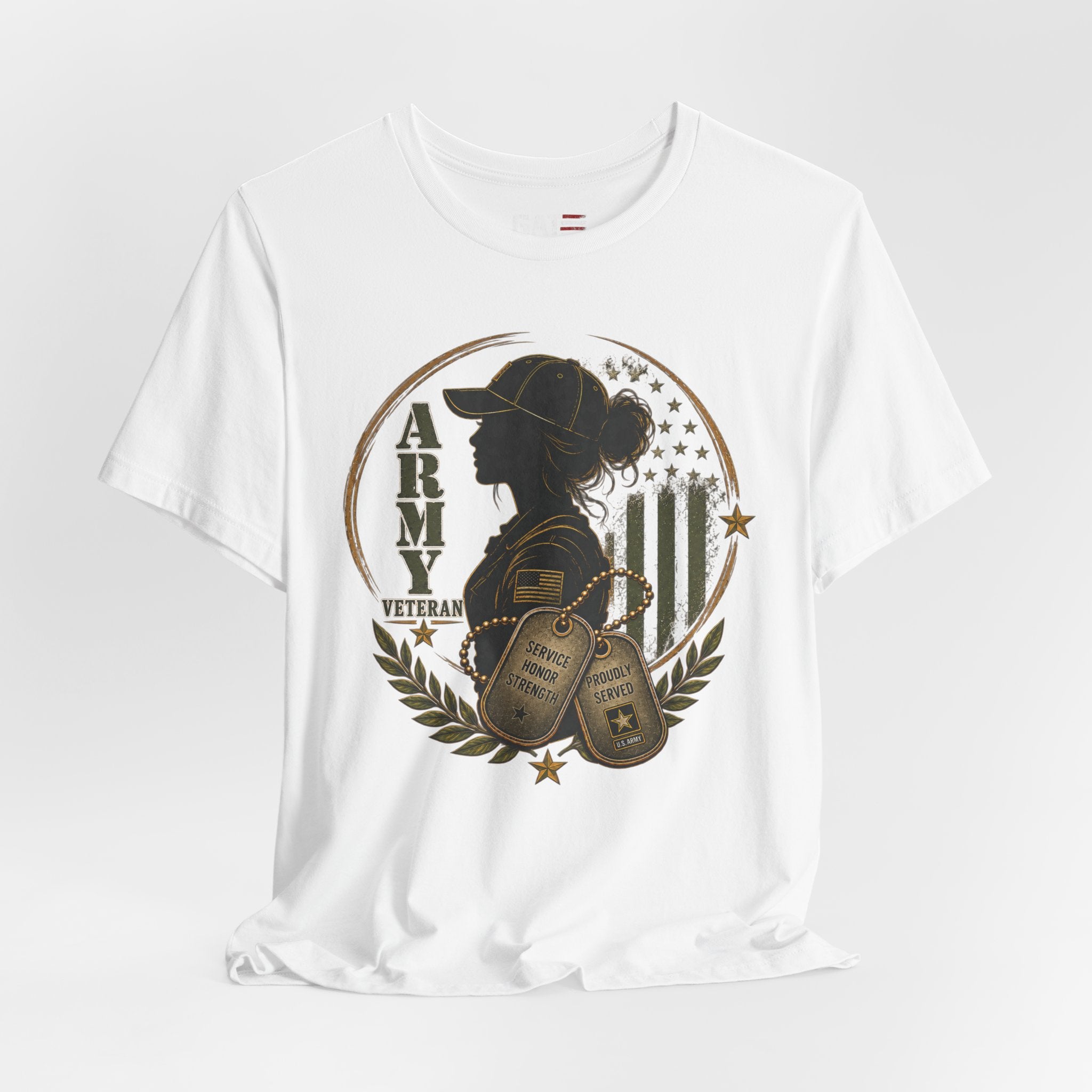 Female Vet Army Veteran Women’s Tee