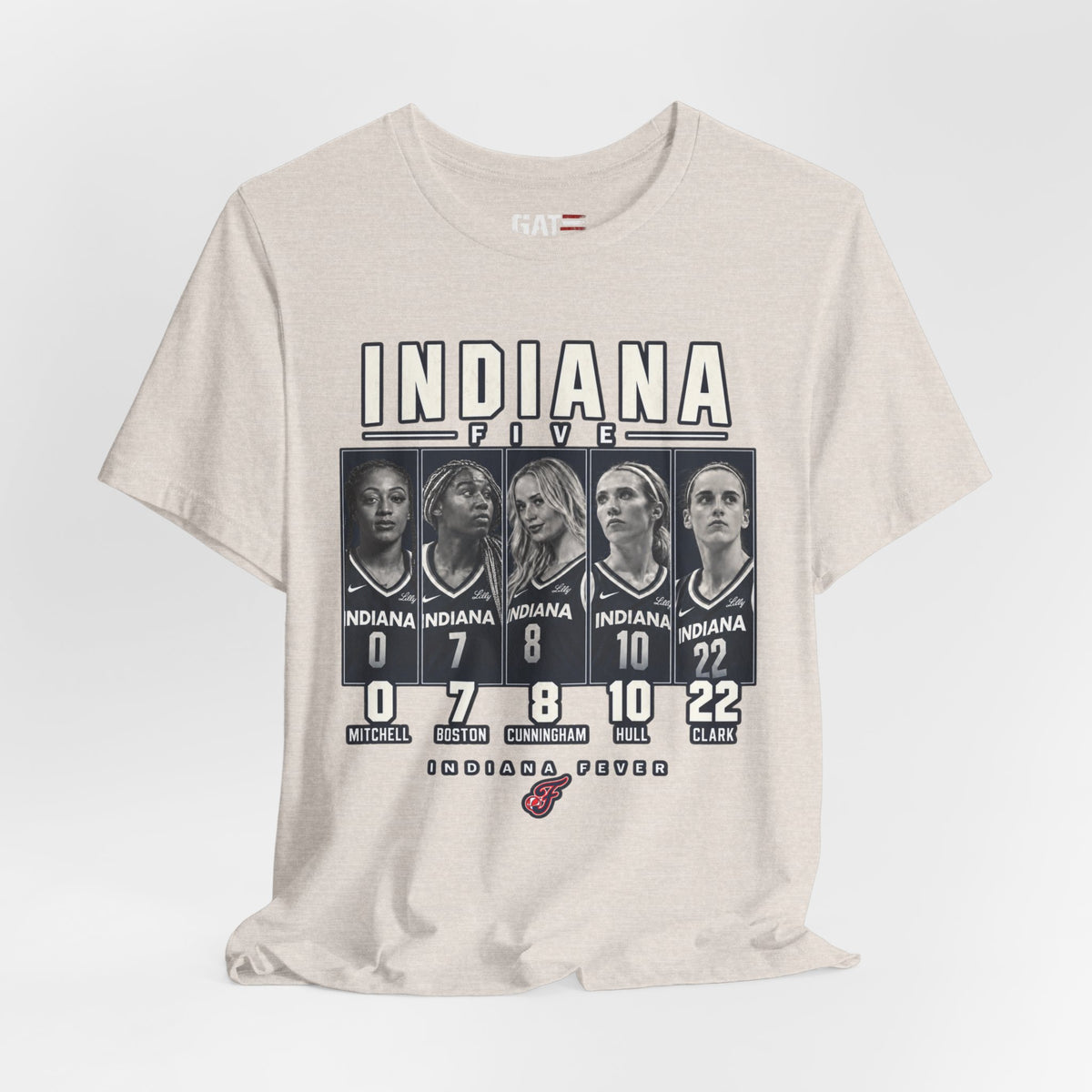Indiana Fever The Five Shirt | Caitlin Clark WNBA Basketball Tee