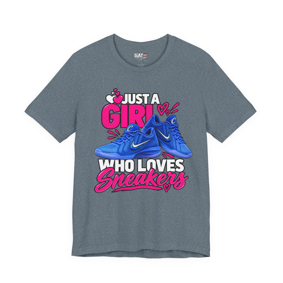 Caitlin Clark Caitlin 1s Just a Girl Sneaker Shirt | Style 1