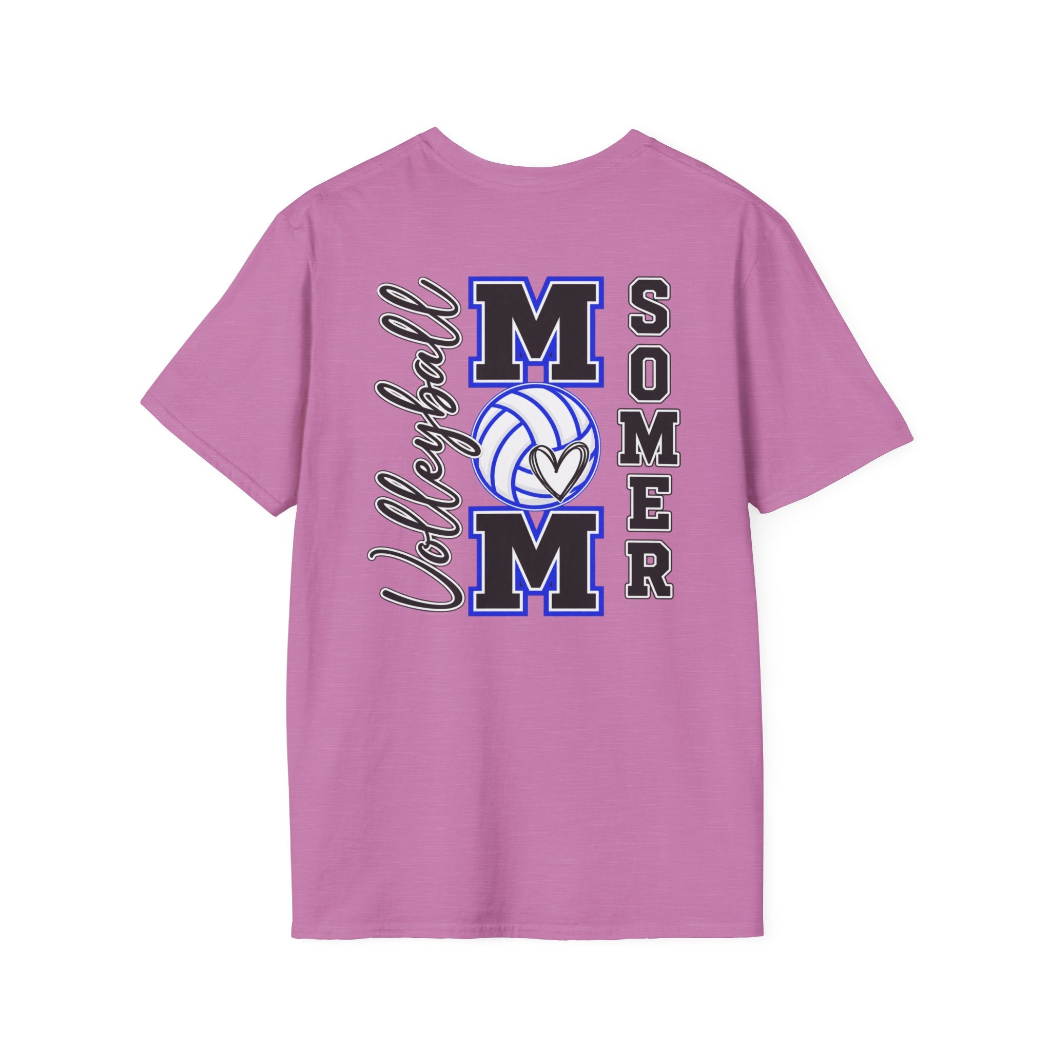 Volleyball Mom T‑Shirt – Custom Name