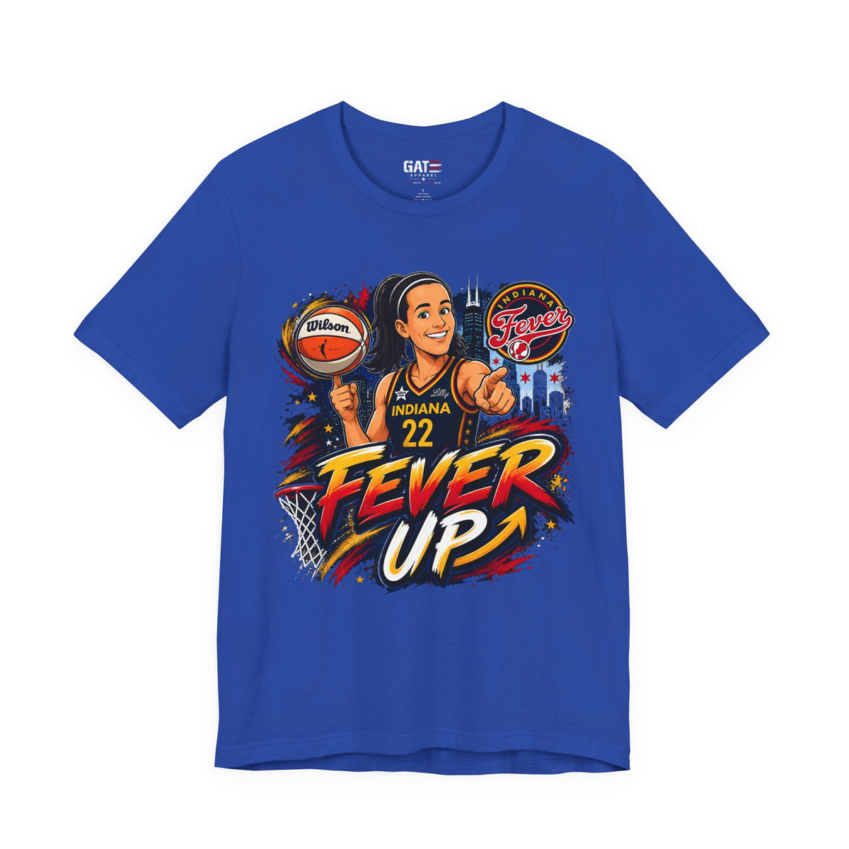 Caitlin Clark #22 Fever Up Shirt | WNBA Tee Style 2