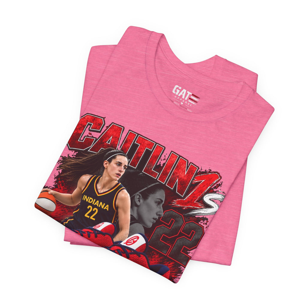 Caitlin Clark Caitlin 1s USA Reds Sneaker Shirt
