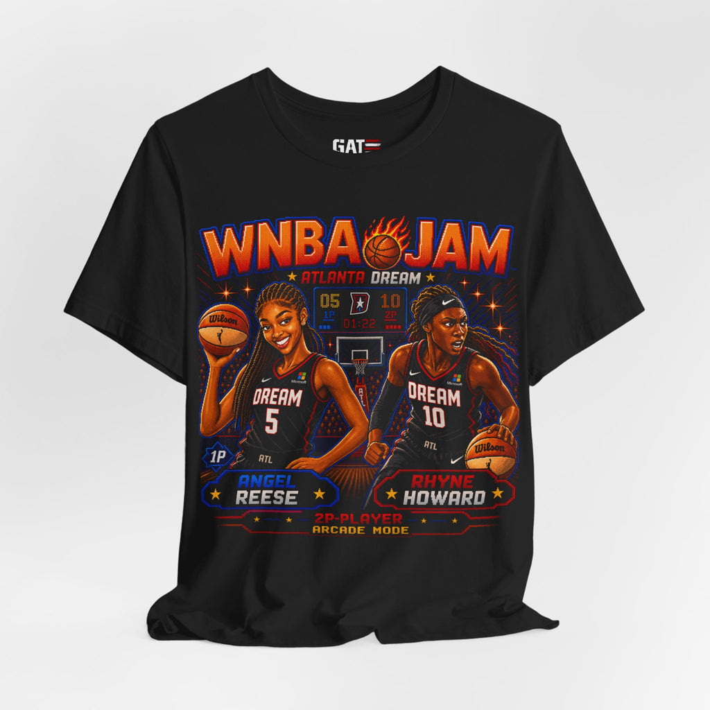 Atlanta Dream Angel Reese and Jackie Young Shirt WNBA JAM Tee