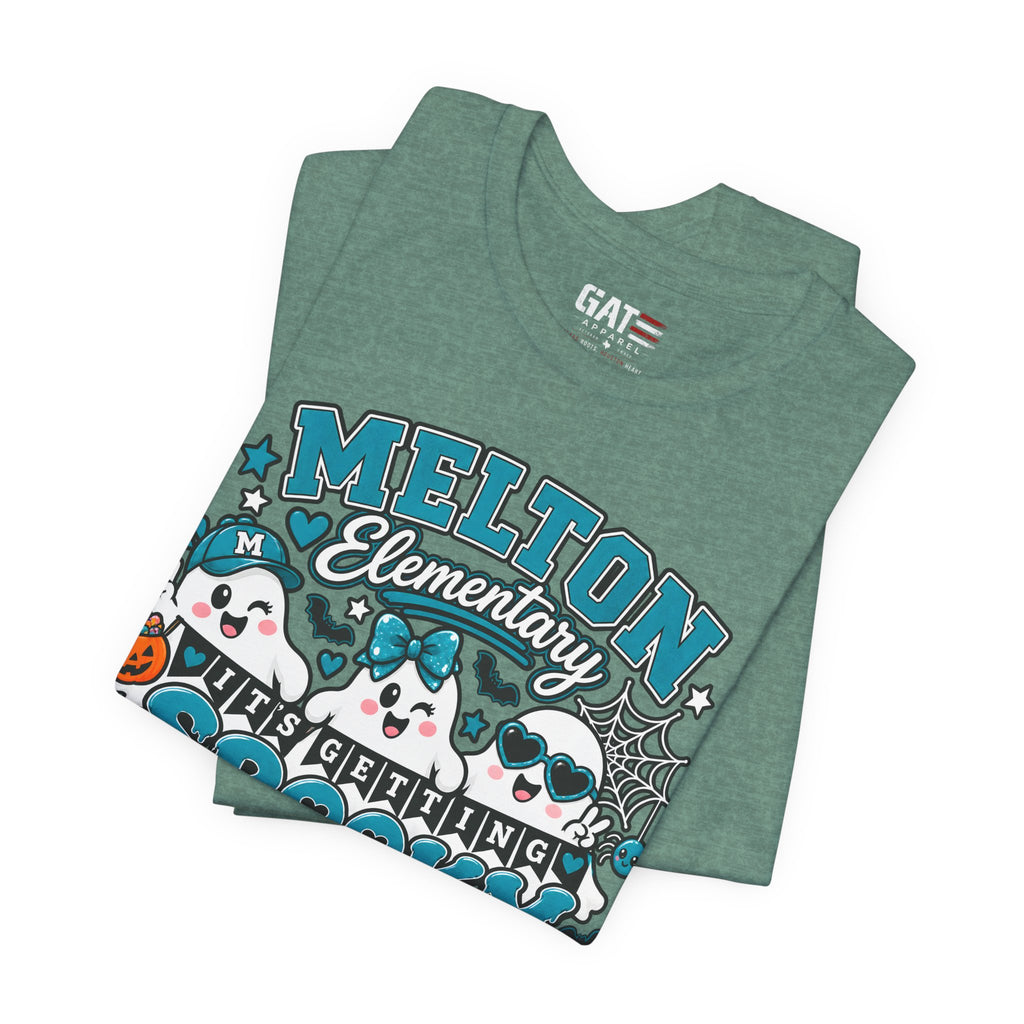 Melton Elementary Spooky Kindergarten Halloween T-Shirt