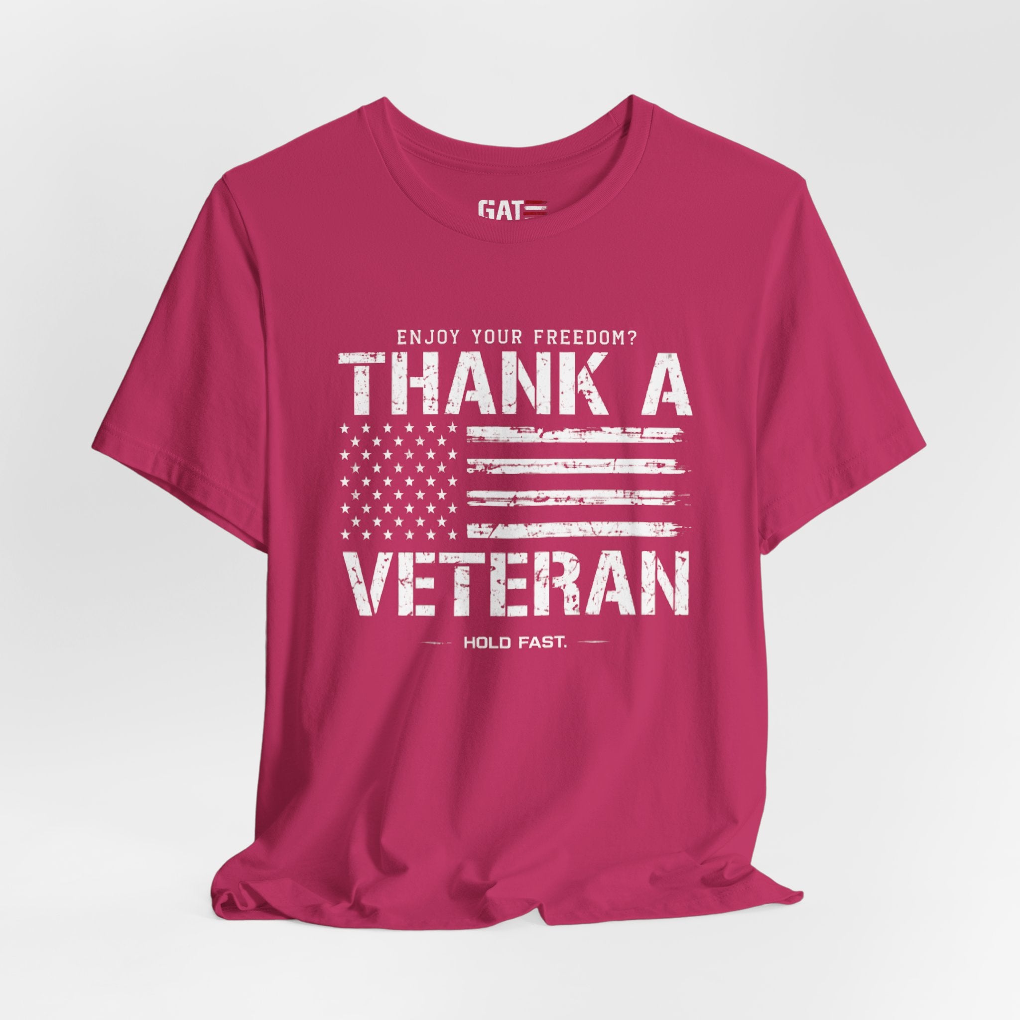Veteran Shirt Enjoy Your Freedom Thank A Veteran Tee Patriotic American Flag Shirt Military Appreciation Gift for Men and Women