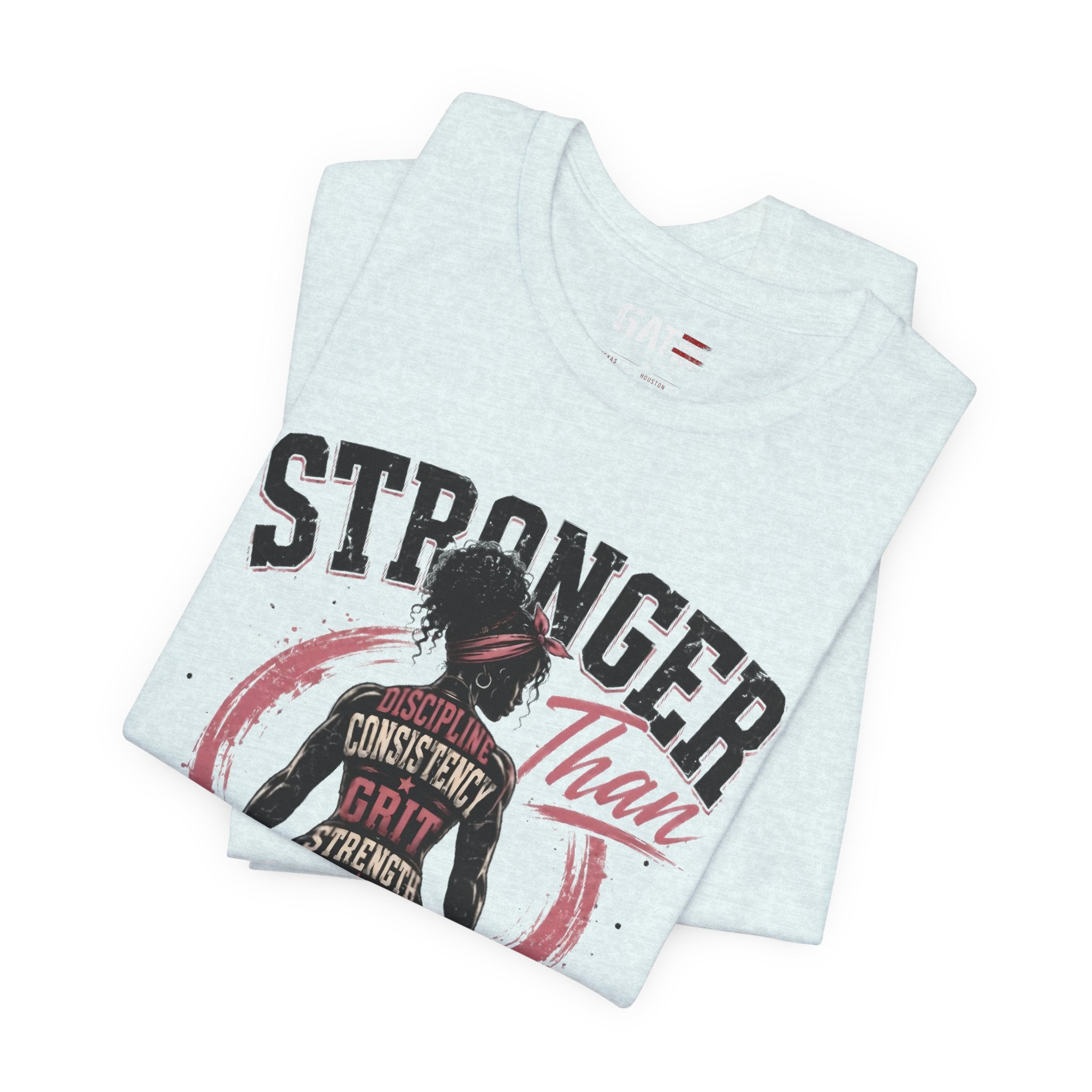 Stronger Than Excuses Shirt, Women's Gym Shirt, Motivational Workout Tee, Weightlifting Shirt, Fitness Gift for Her