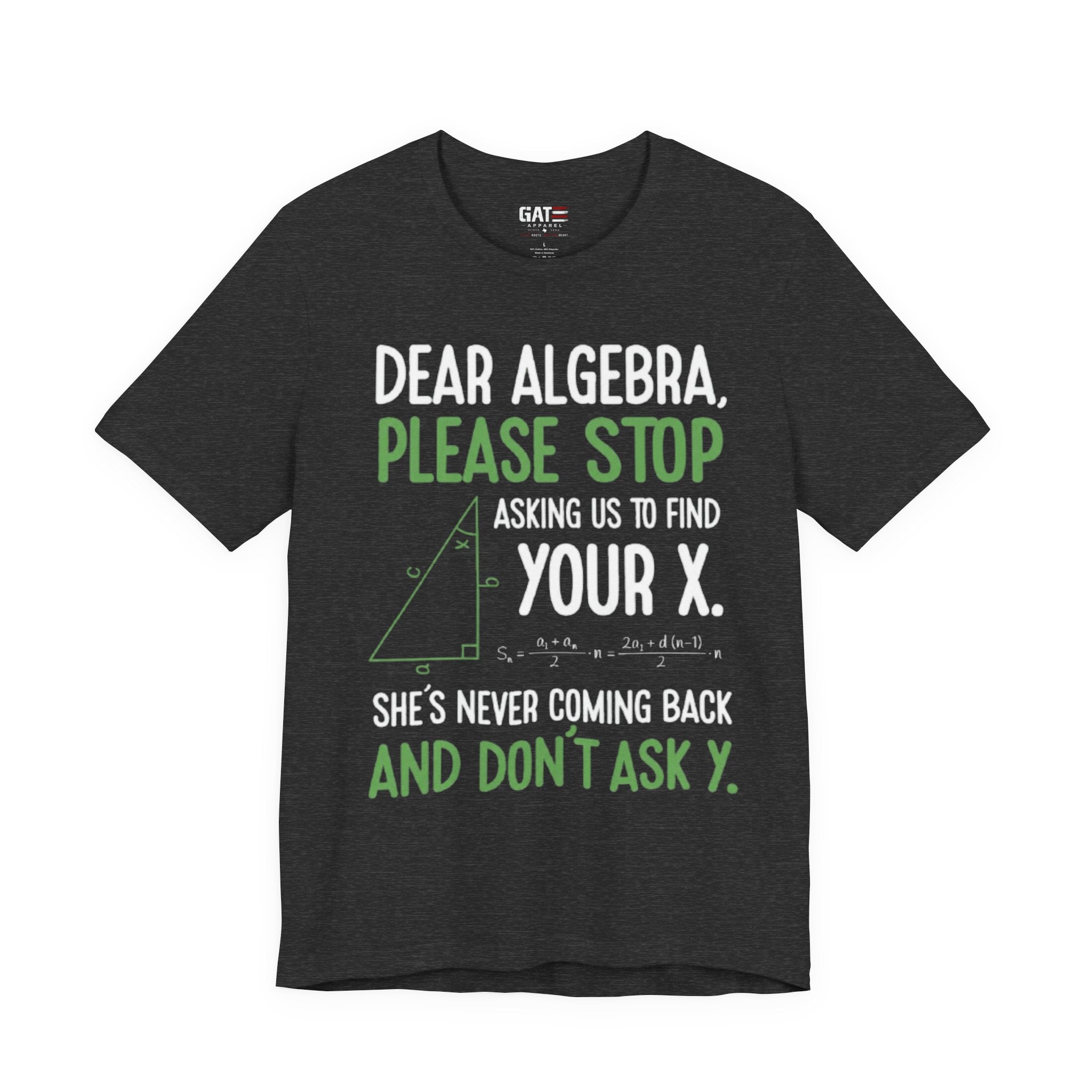 Funny Math Teacher Graphic Tee| Algebra Teacher