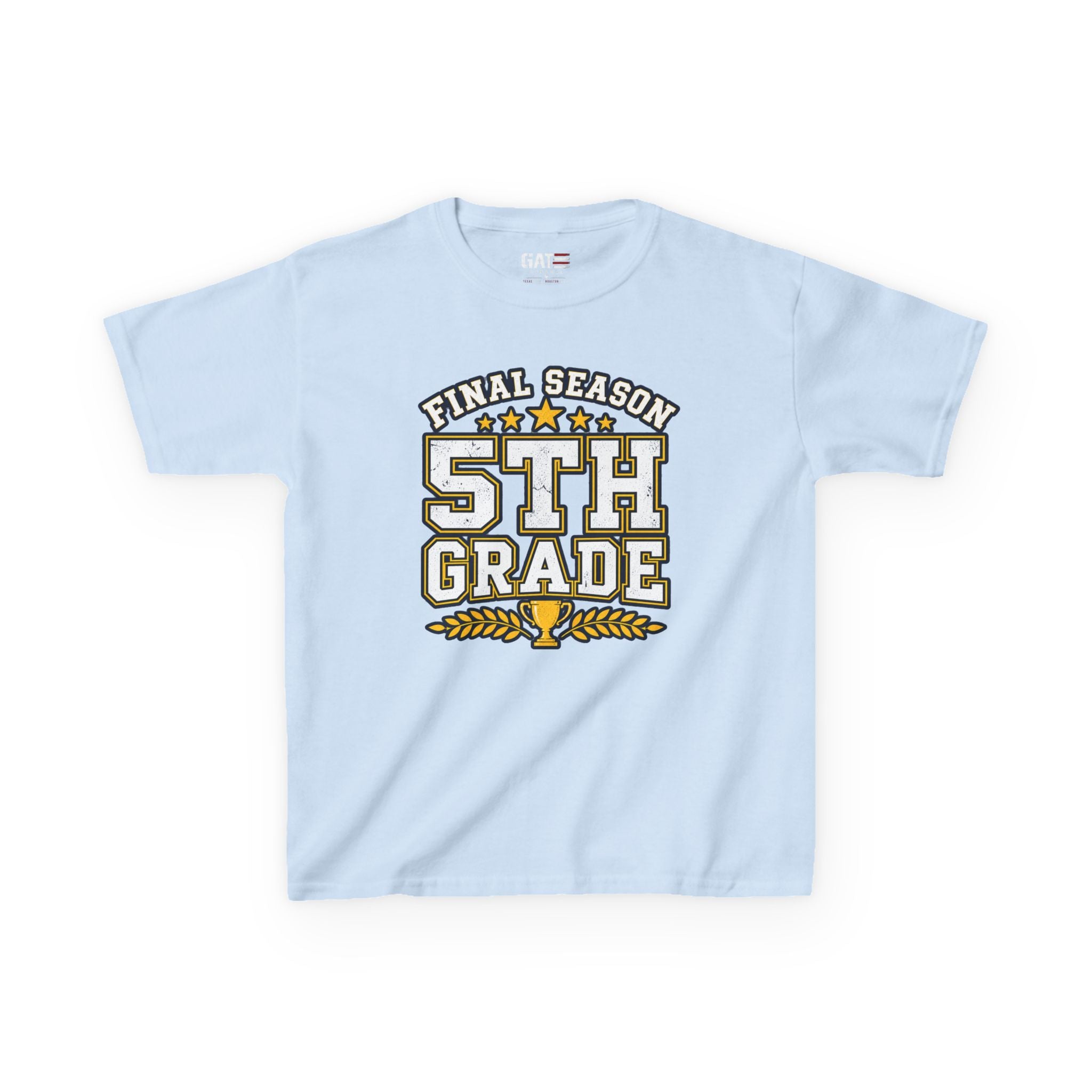 Final Season 5th Grade Kids Tee — End of Elementary School Graduation Shirt