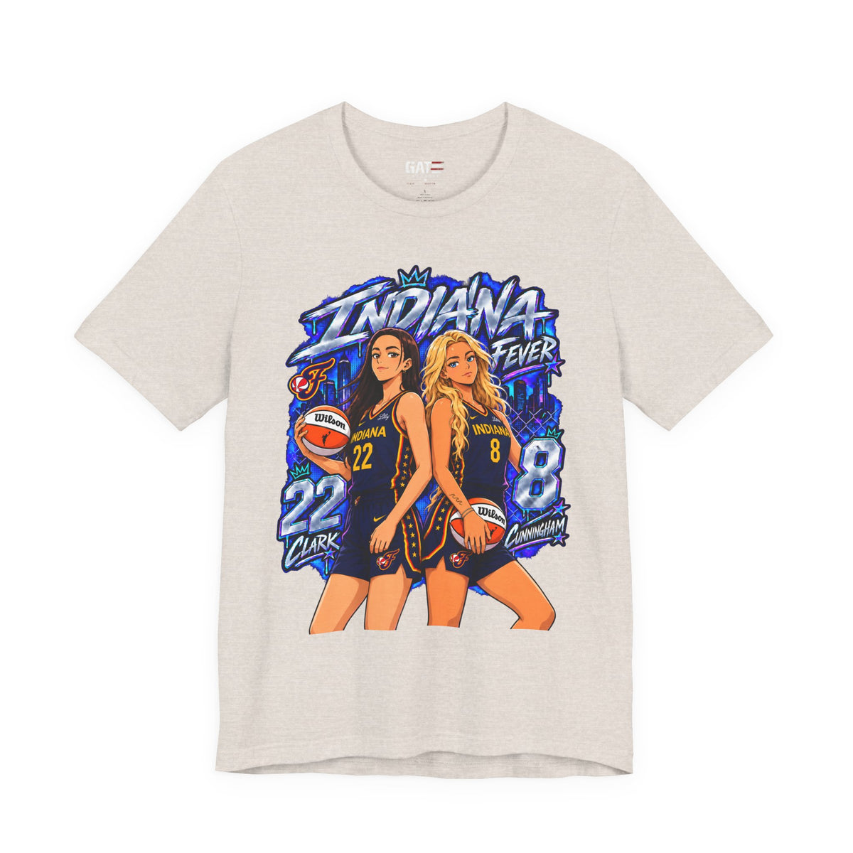 Caitlin Clark & Sophie Cunningham Anime Shirt | Style 2