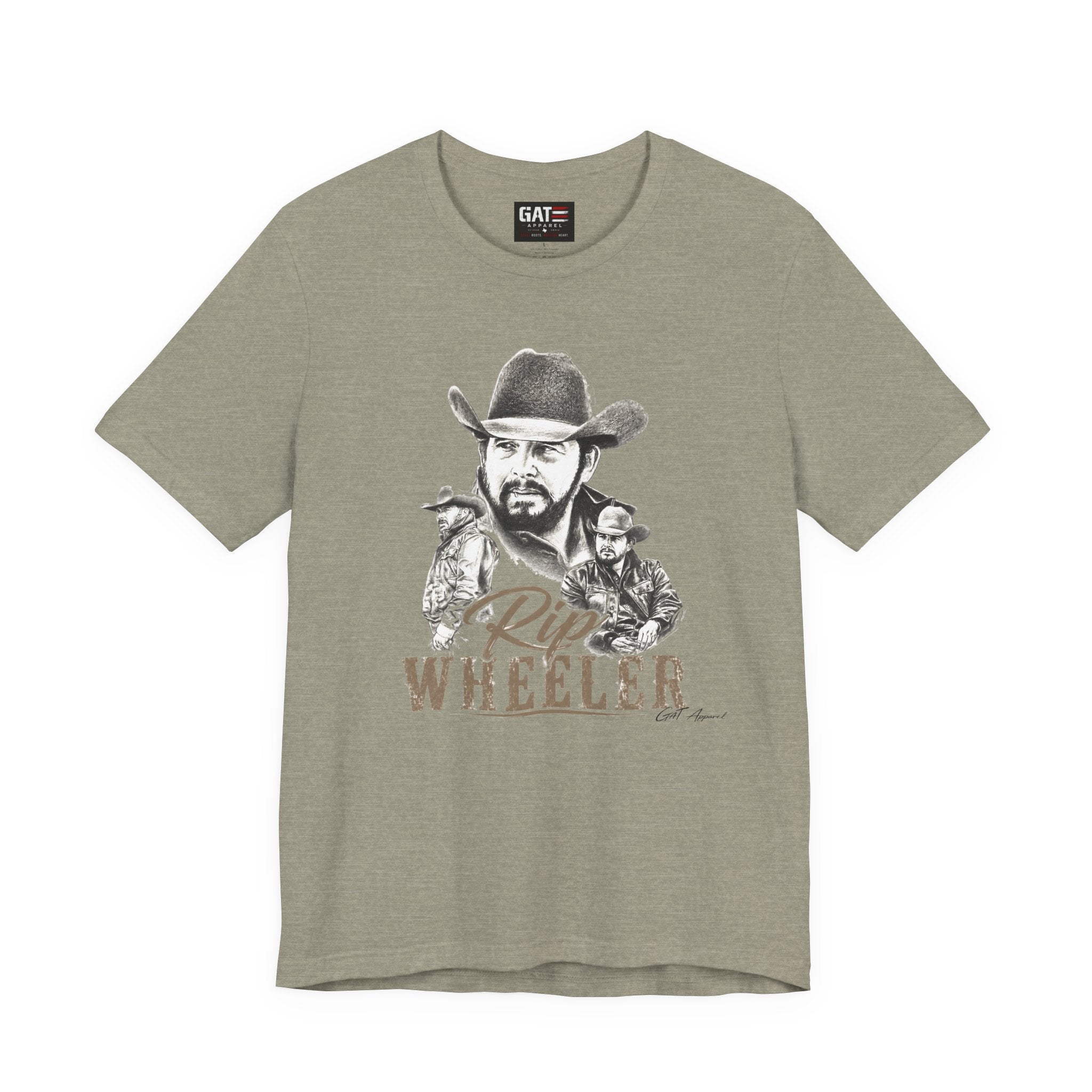 Get Ripped Yellowstone Inspired Cowboy Graphic Tee | Dutton Ranch Shirt
