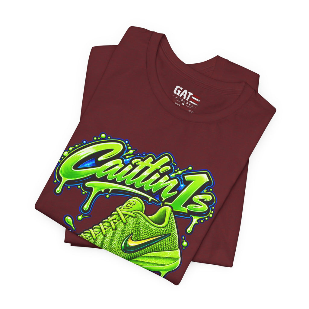 Caitlin Clark Caitlin 1s Electric Green Sneaker Shirt