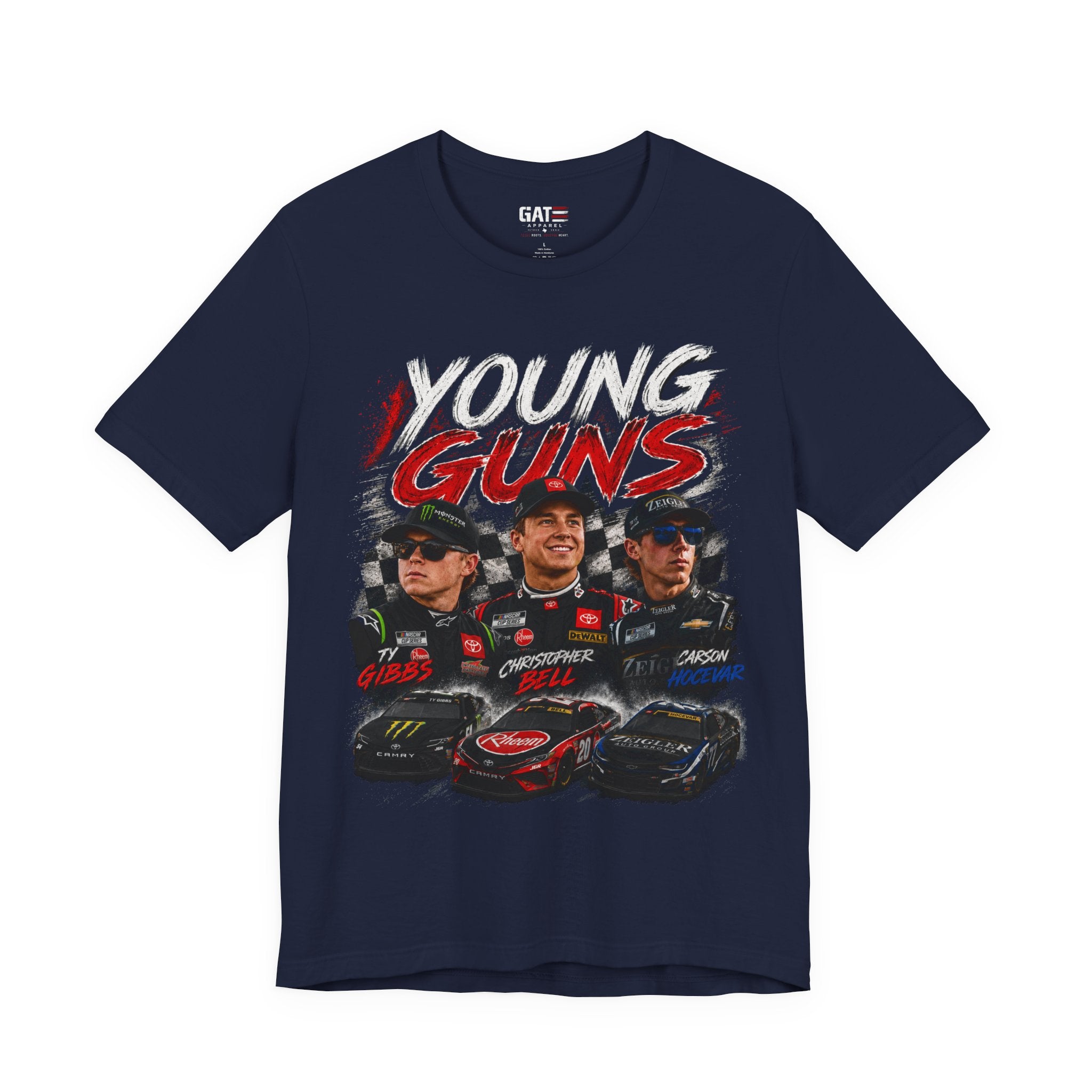 Young Guns Racing T-Shirt — Motorsport Driver Graphic Tee
