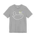 Smile Daisy Tee — Women's Floral Graphic T-Shirt