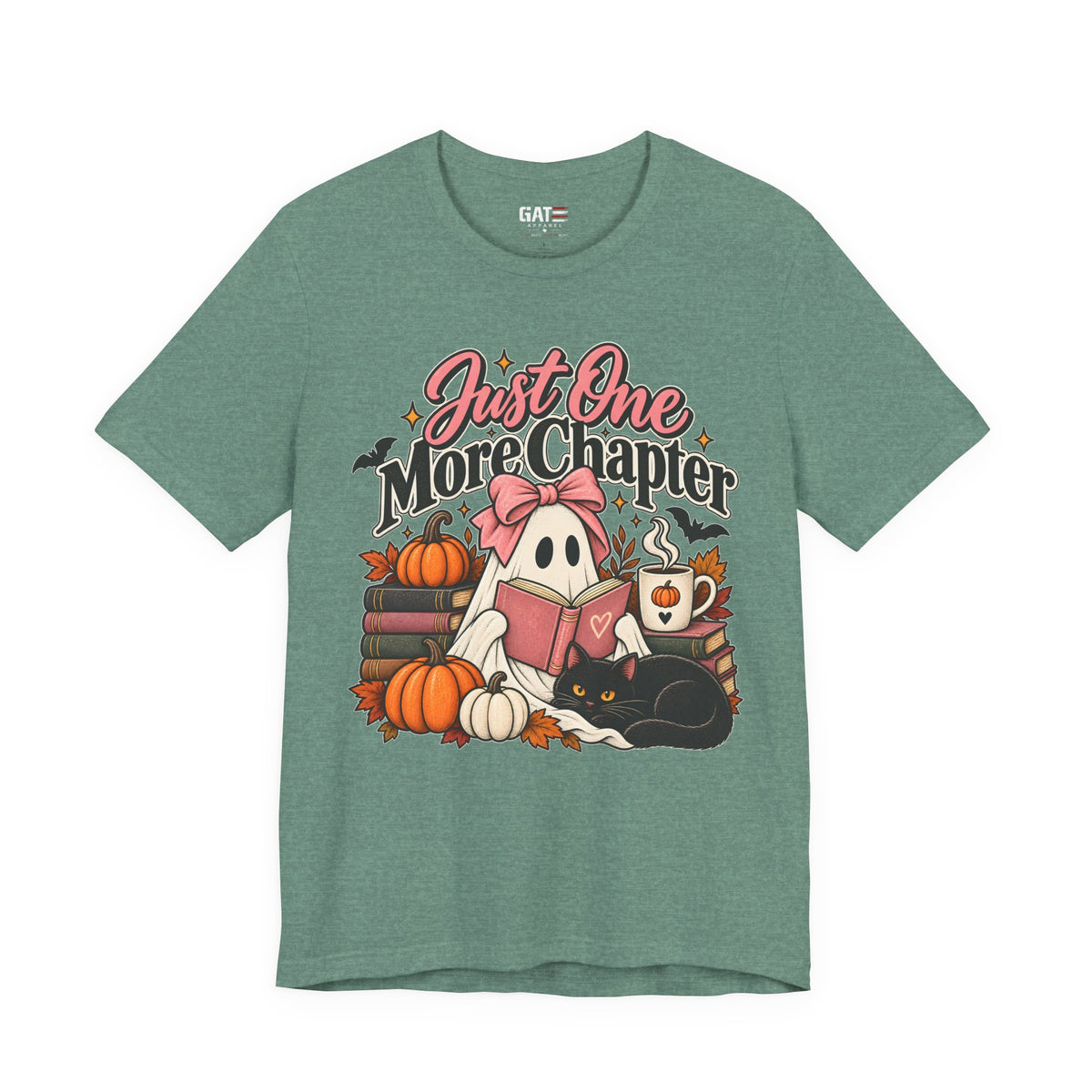 Just One More Chapter Halloween Shirt | Book Lover Tee