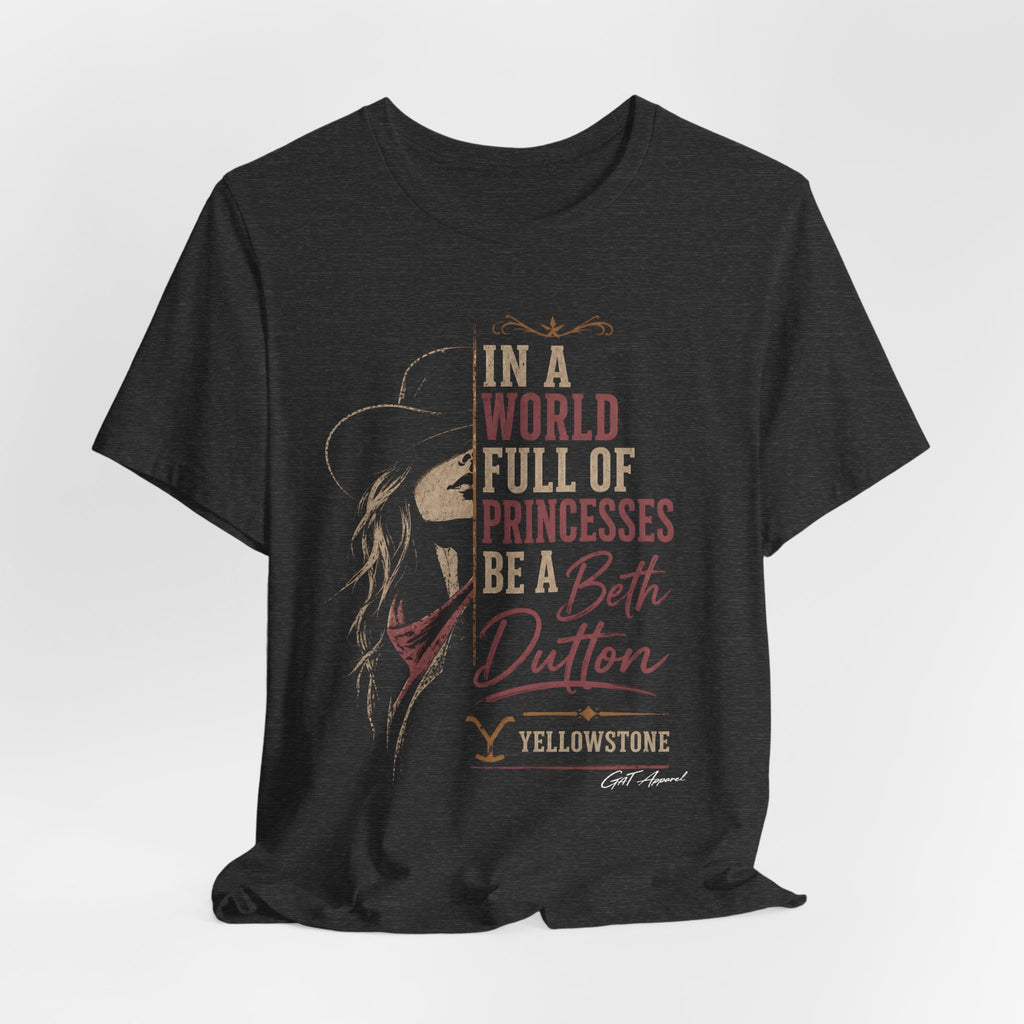 Beth Dutton Shirt, Dutton Ranch Shirt, Yellowstone Inspired Shirt, Western Cowgirl Tee, Country Girl Gift for Women