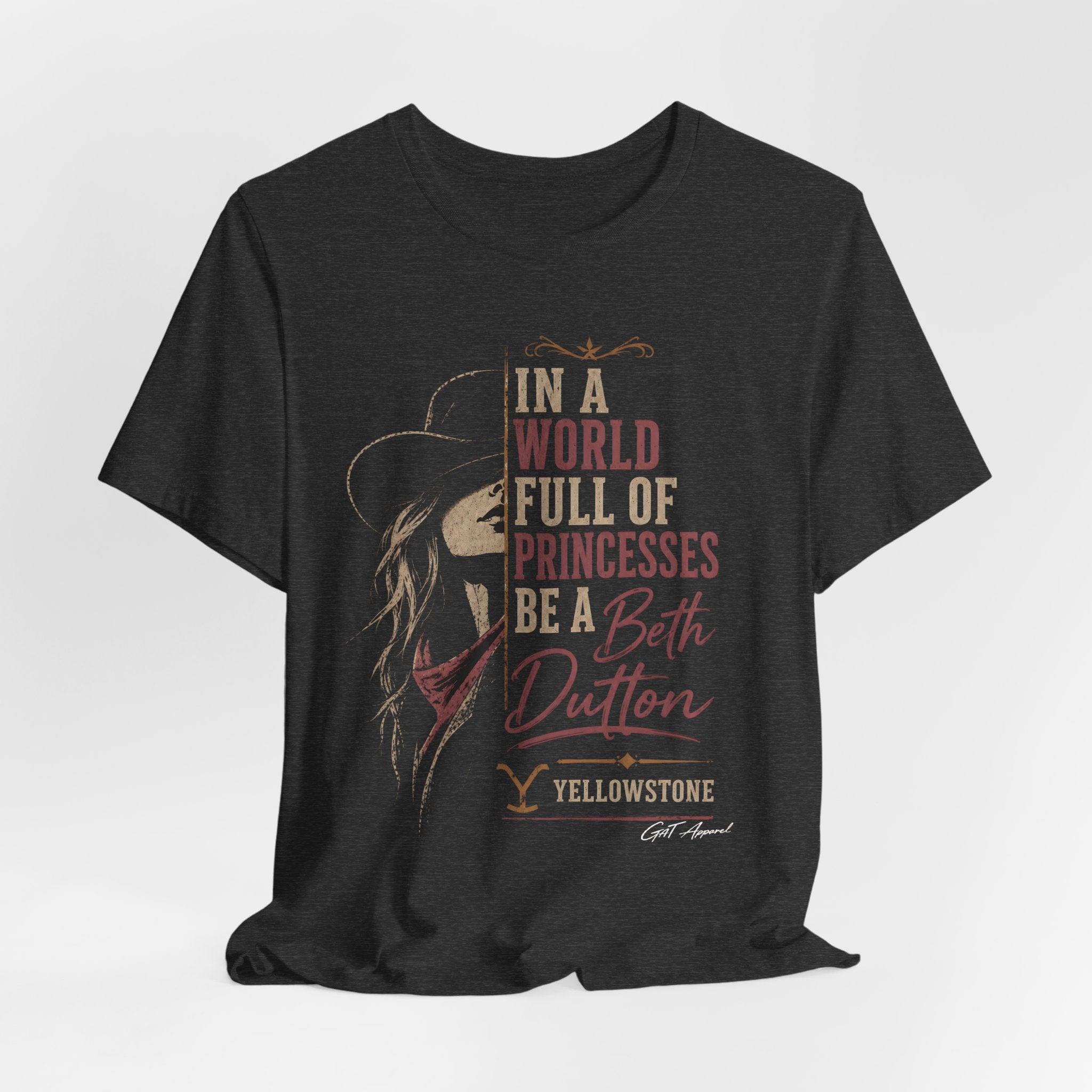 Beth Dutton Shirt, Dutton Ranch Shirt, Yellowstone Inspired Shirt, Western Cowgirl Tee, Country Girl Gift for Women