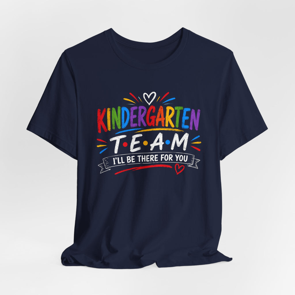 Kindergarten Team Tee, Teacher Squad Shirt, Color Dot Inspired Teacher Shirt, Grade Level Team Gift, School Staff Apparel, Friends Theme