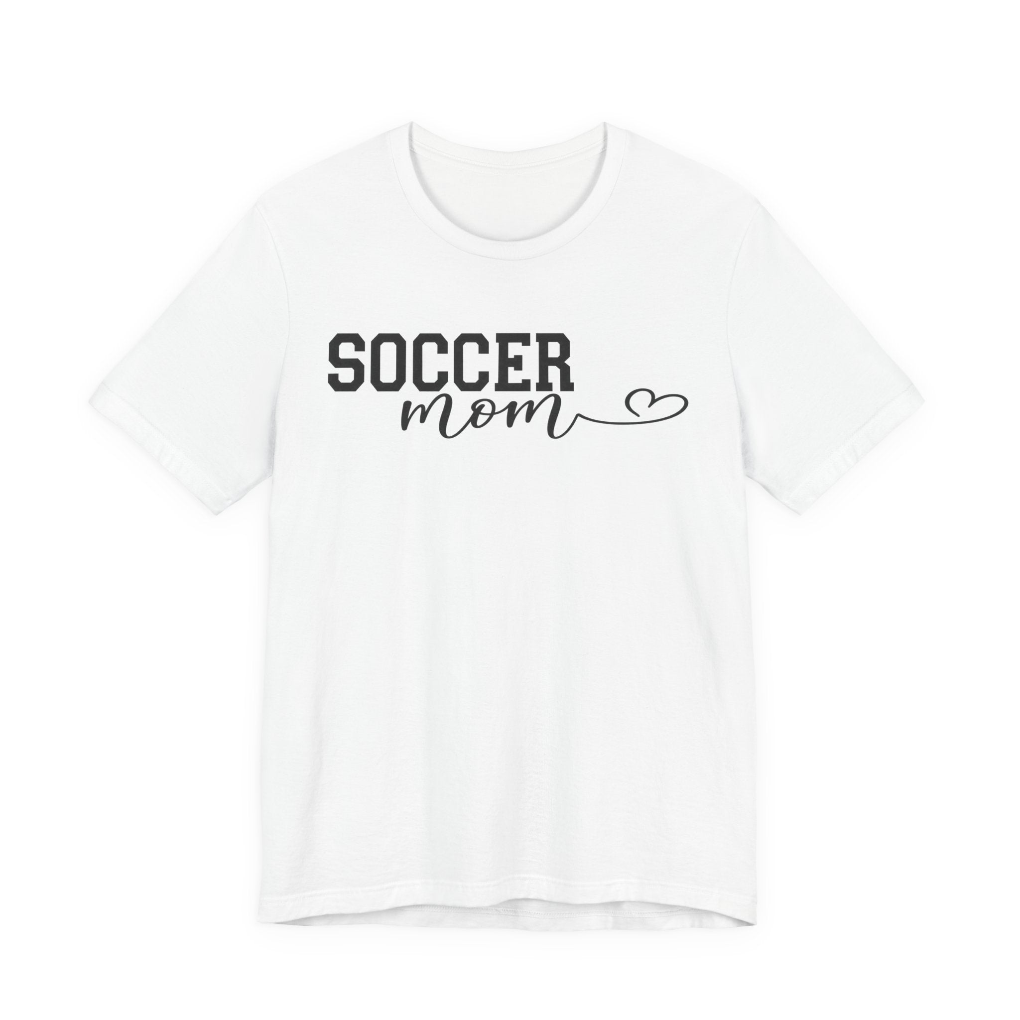 Soccer Mom Tee — Personalized Back Number & Name Soccer Shirt
