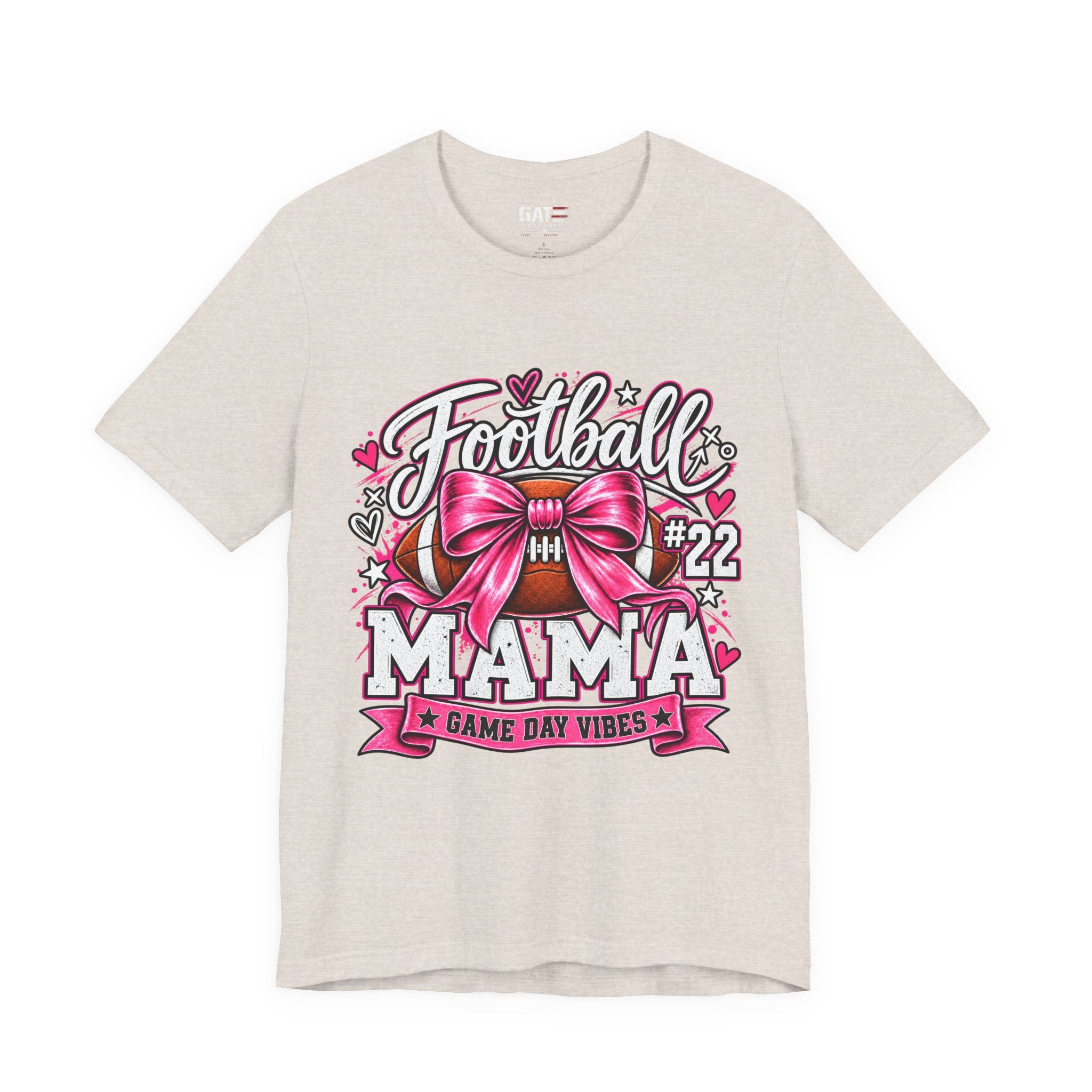 Football Mom Personalized Shirt Custom Player Name Number Player Game Day Tee