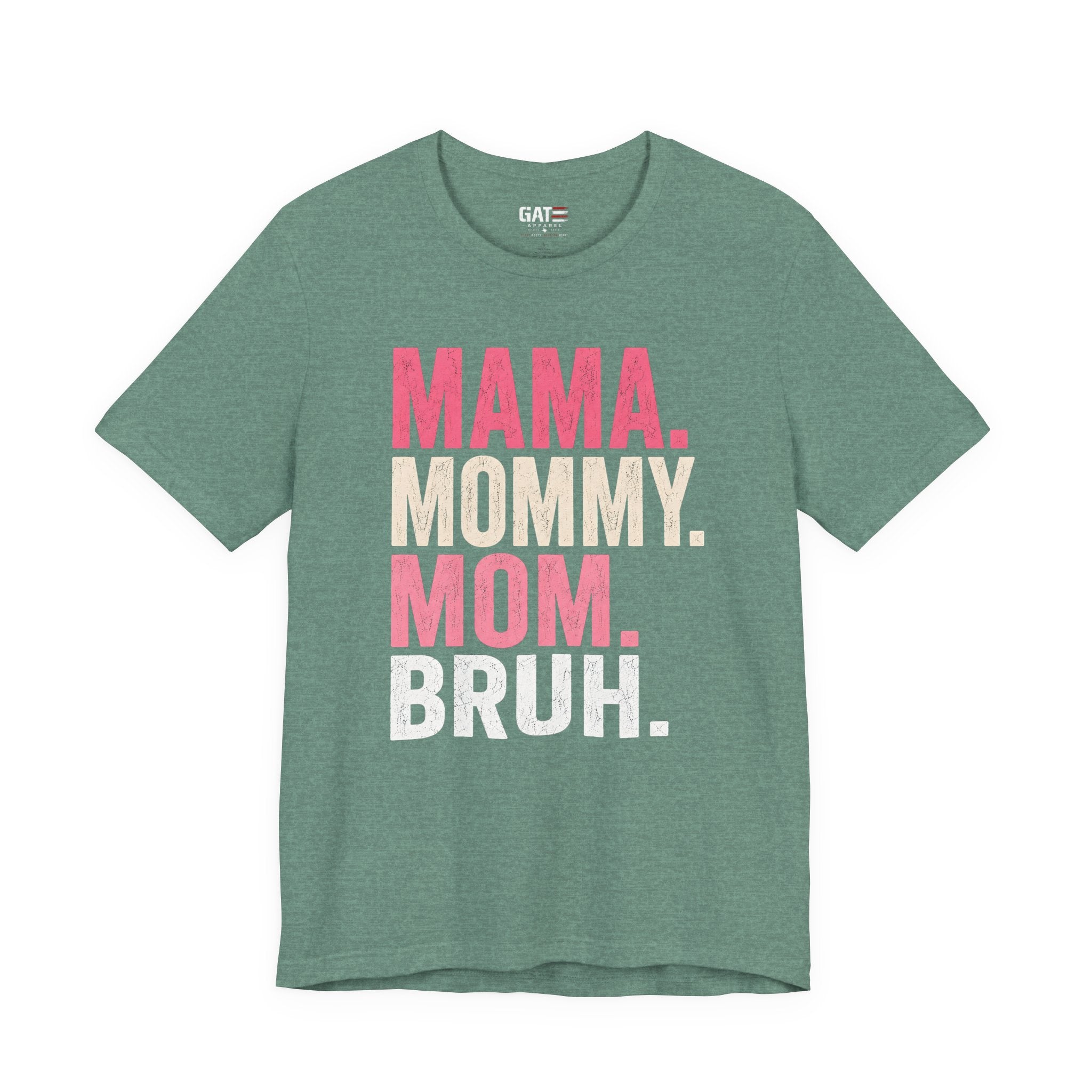 Mama Mommy Mom Bruh Shirt, Funny Mom Life Tee, Trendy Mother Graphic T Shirt, Gen Alpha Mom Gift, Cute Mother's Day Shirt