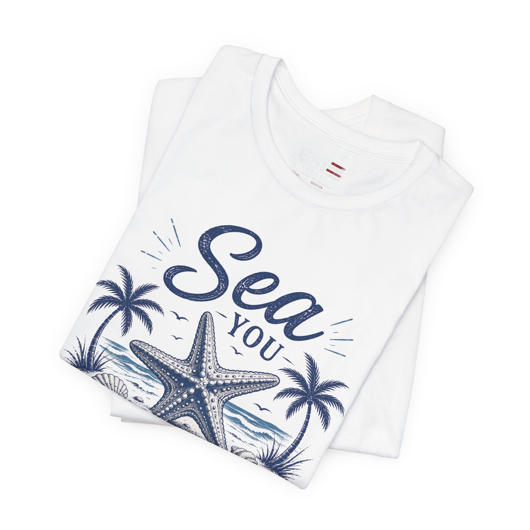 Sea You Later T-Shirt – Nautical Starfish Beach Tee