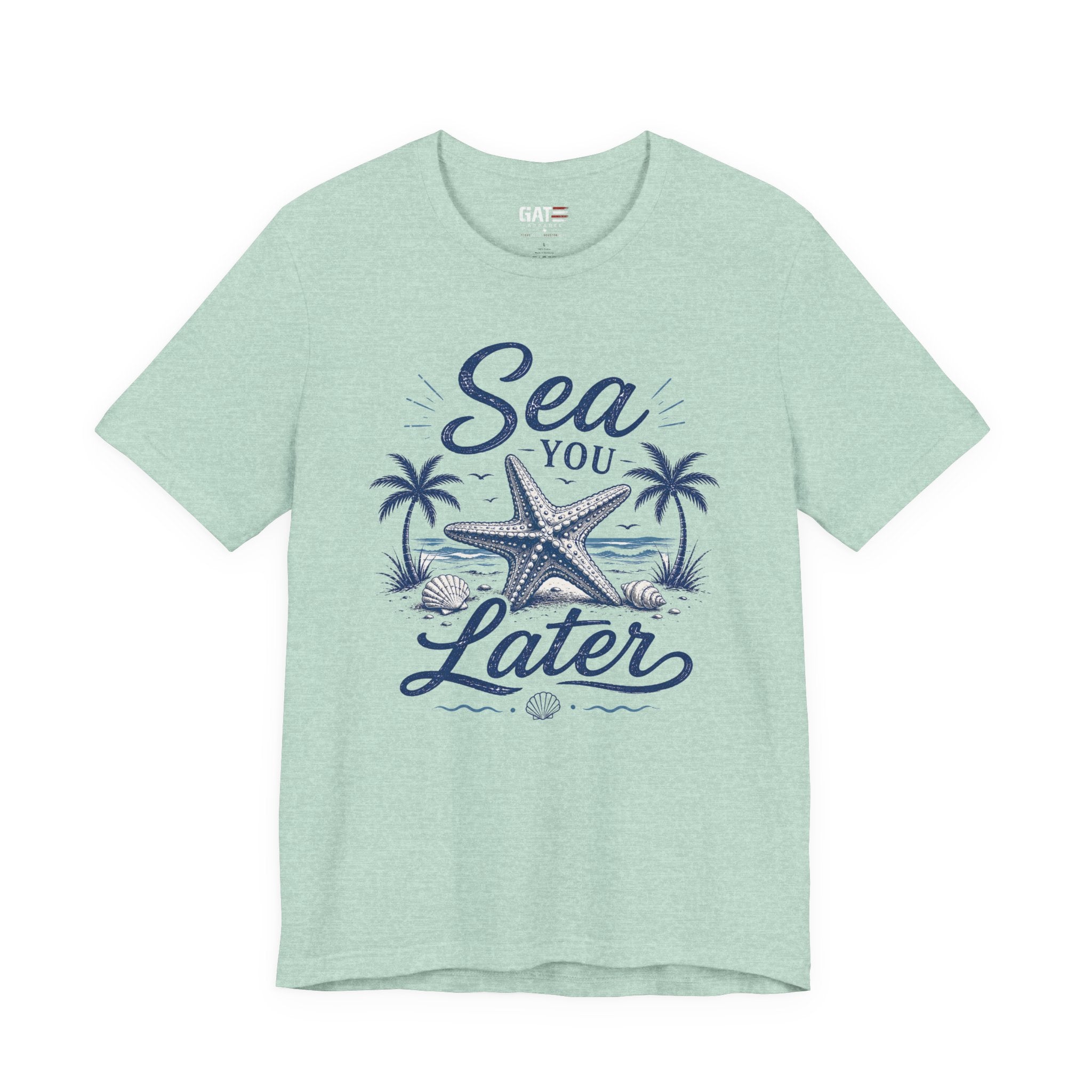 Sea You Later T-Shirt – Nautical Starfish Beach Tee
