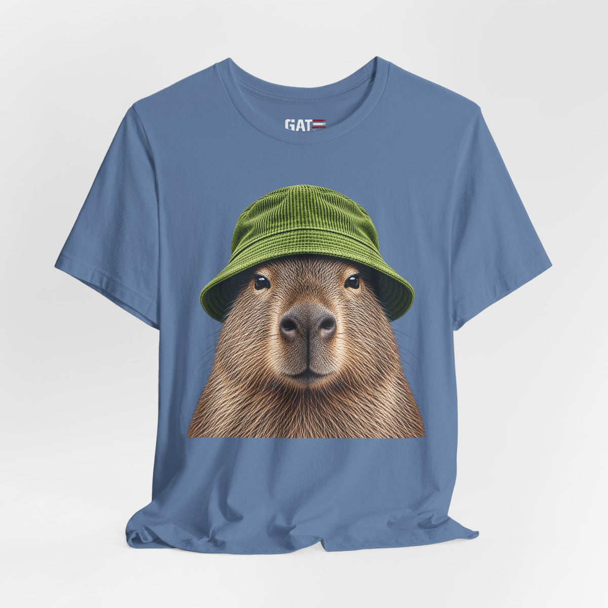 Capybara wearing a beanie graphic T-shirt - alternate product photo 22