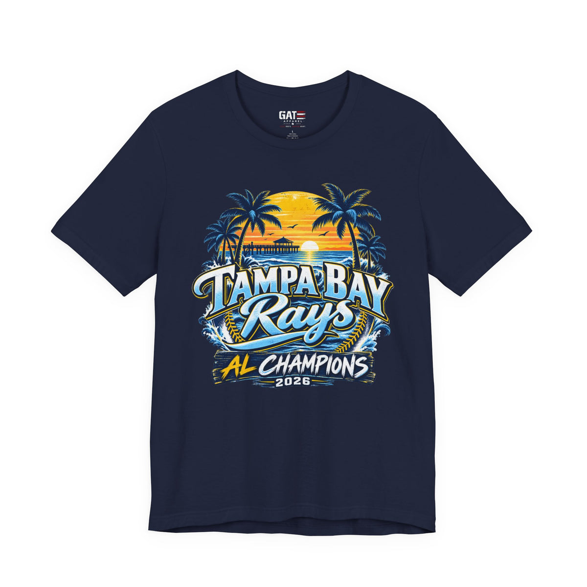 Tampa Bay Rays 2026 AL Champions Tee - product image 5