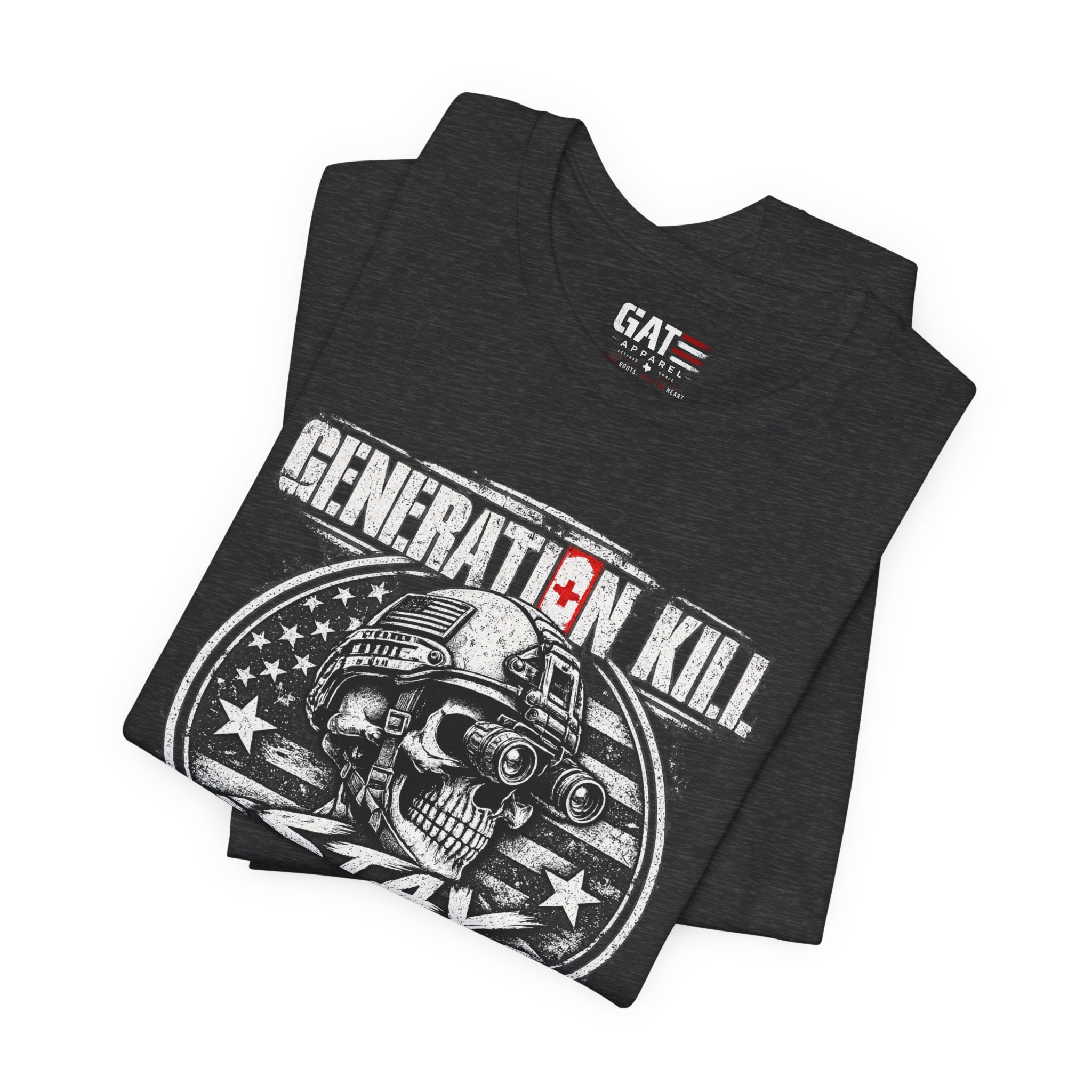 Stay Frosty Skull Tee — Military Veteran Retro Graphic T-Shirt