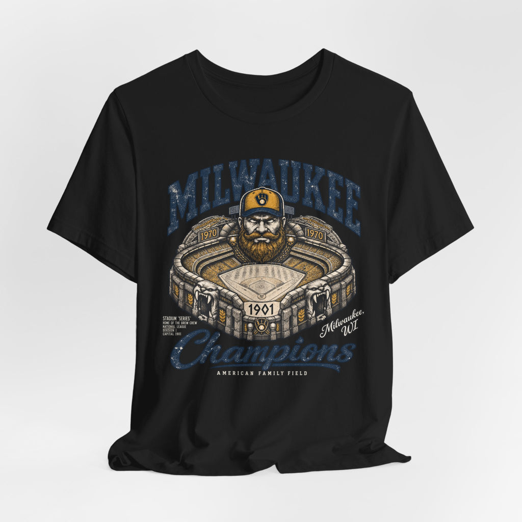 Milwaukee Brewers stadium Champions fan graphic T-shirt - alternate product photo 8