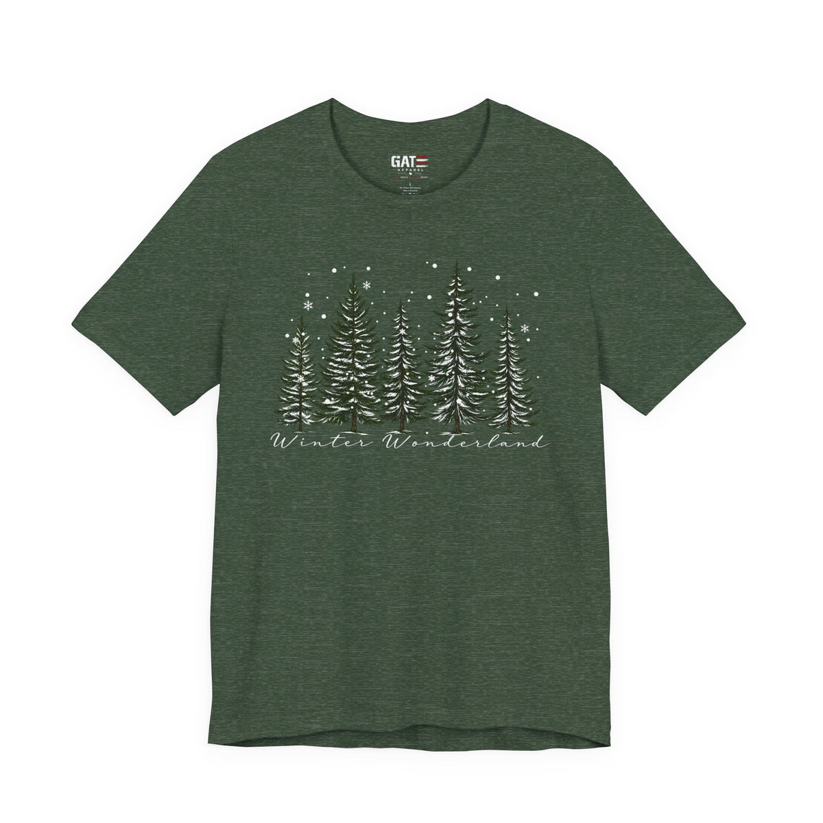 Winter Wonderland Graphic T-Shirt - product mockup view 2
