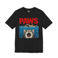 Paws Movie Parody T-Shirt — Retro Horror Cat Graphic Tee