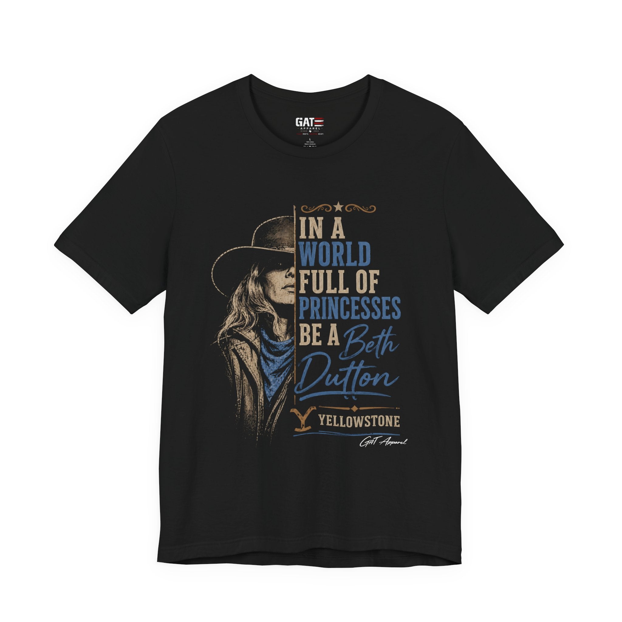 Be Like Beth Dutton Shirt | Western Cowgirl Graphic Tee | Yellowstone Inspired Women's Shirt | Dutton Ranch
