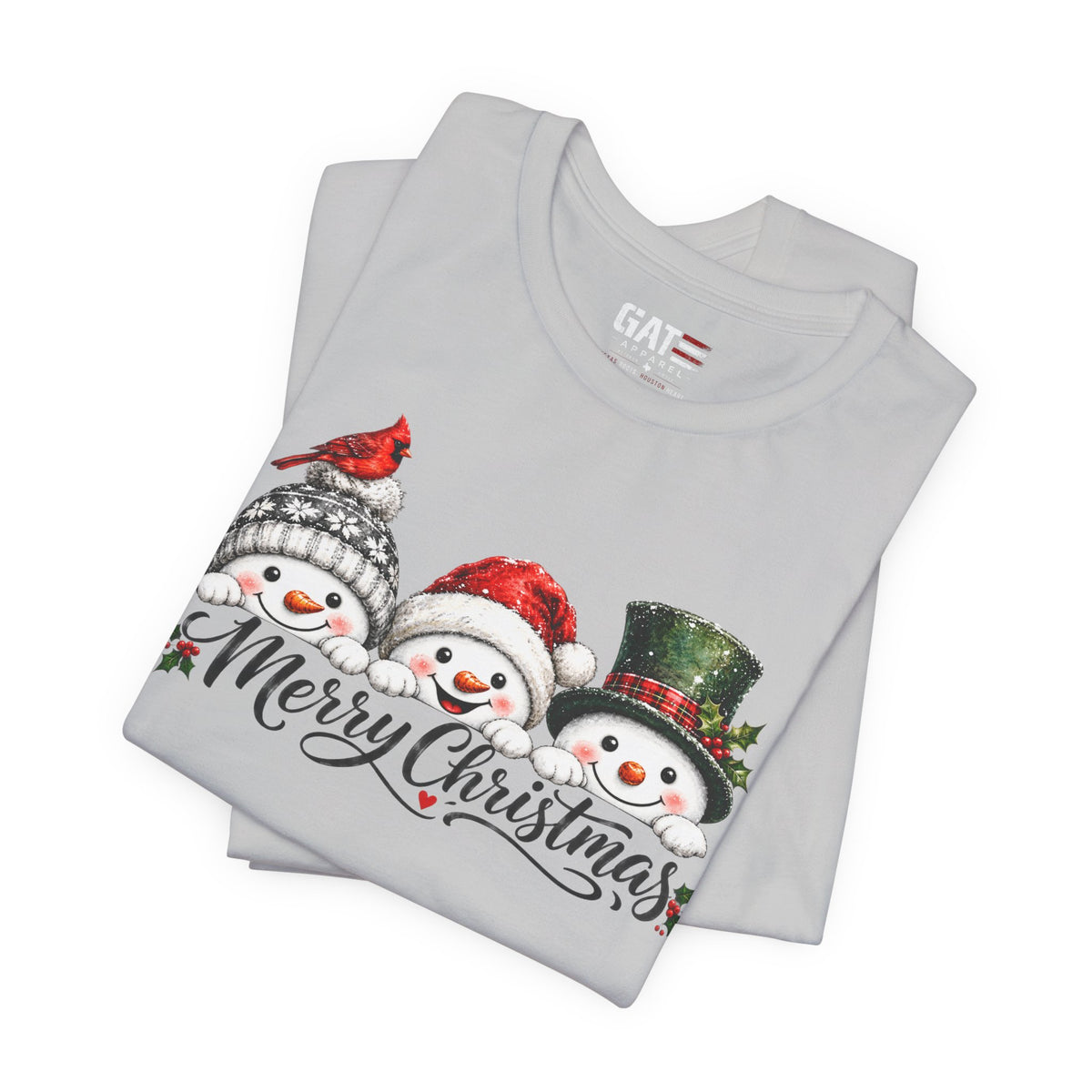 Merry Christmas Snowman Shirt - product mockup view 36