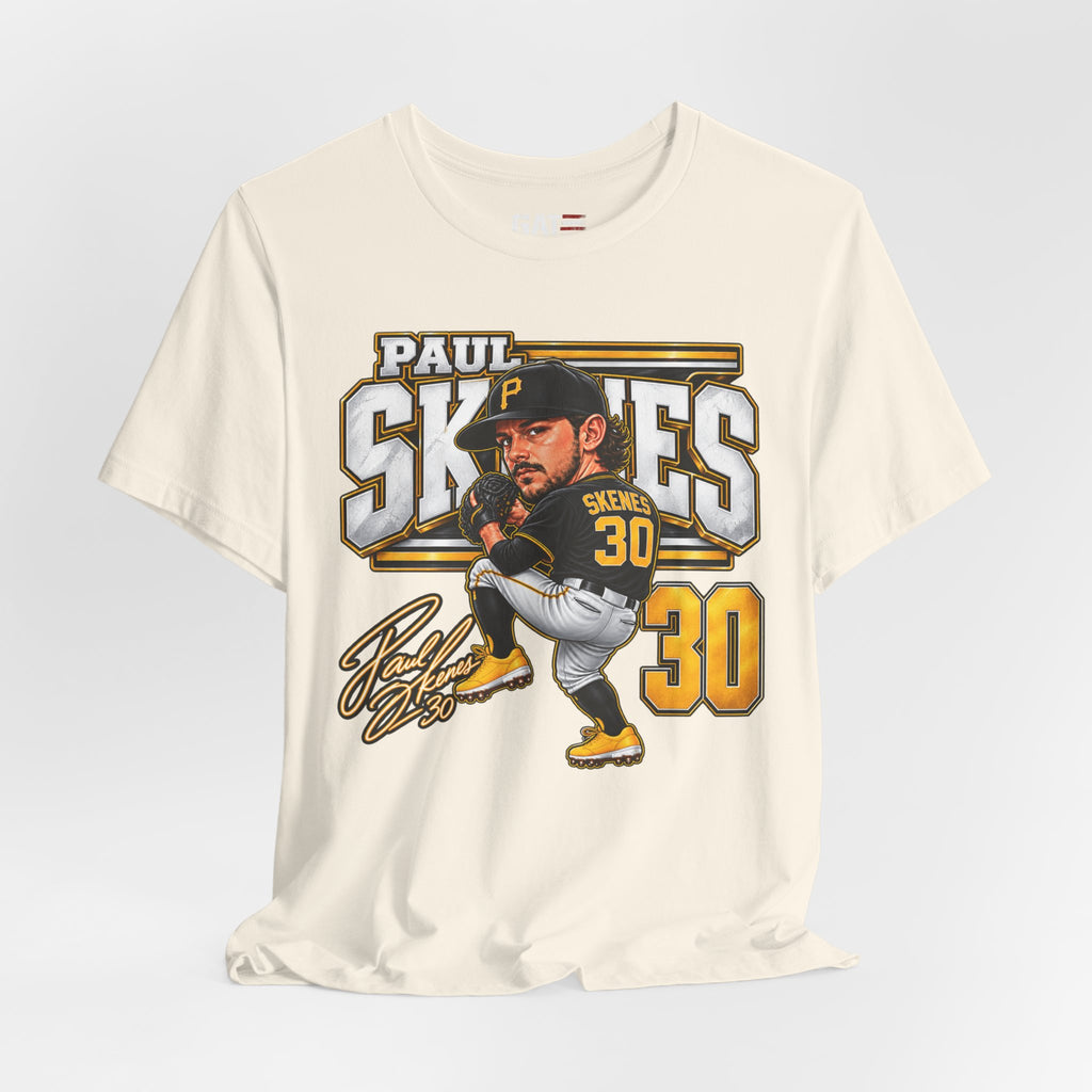 Paul Skenes Pittsburgh Pirates #1 Baseball Tee