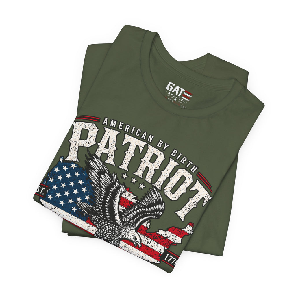 Patriot by Choice Shirt | American Flag Eagle Tee