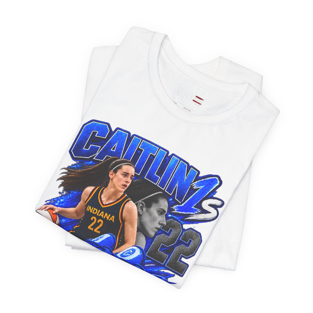 Caitlin Clark Caitlin 1s Racer Blue Classic Sneaker Shirt